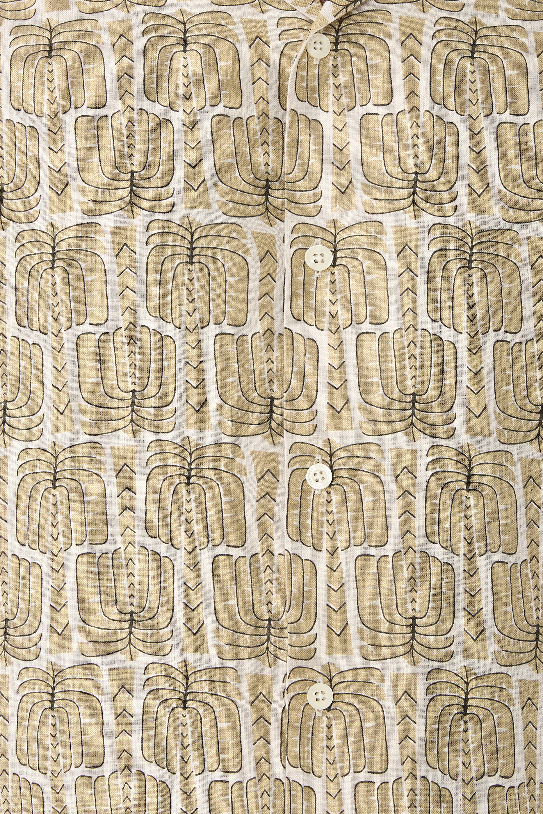 Roberto Palmeira Printed Linen Shirt