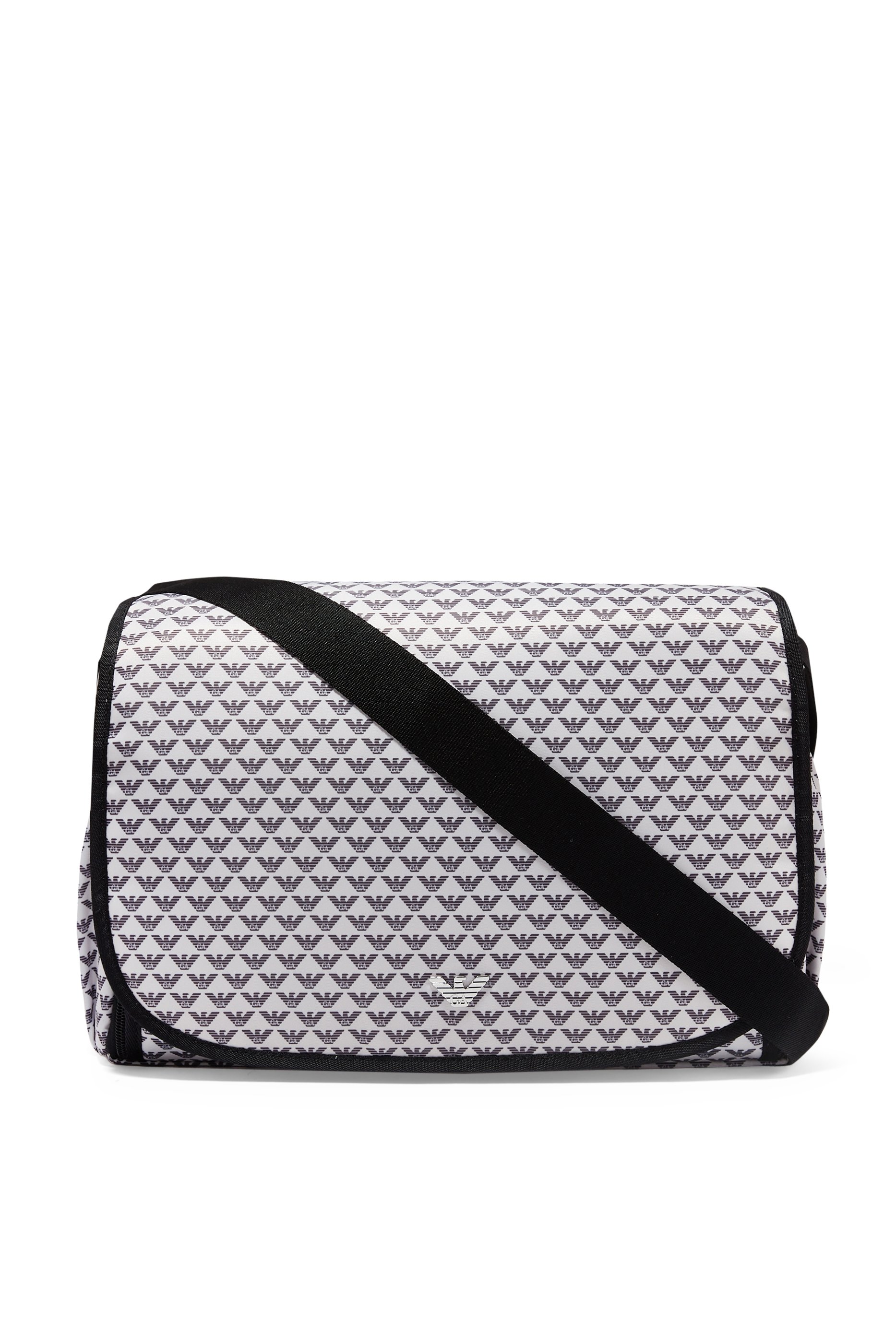 EA Monogram Diaper Bag