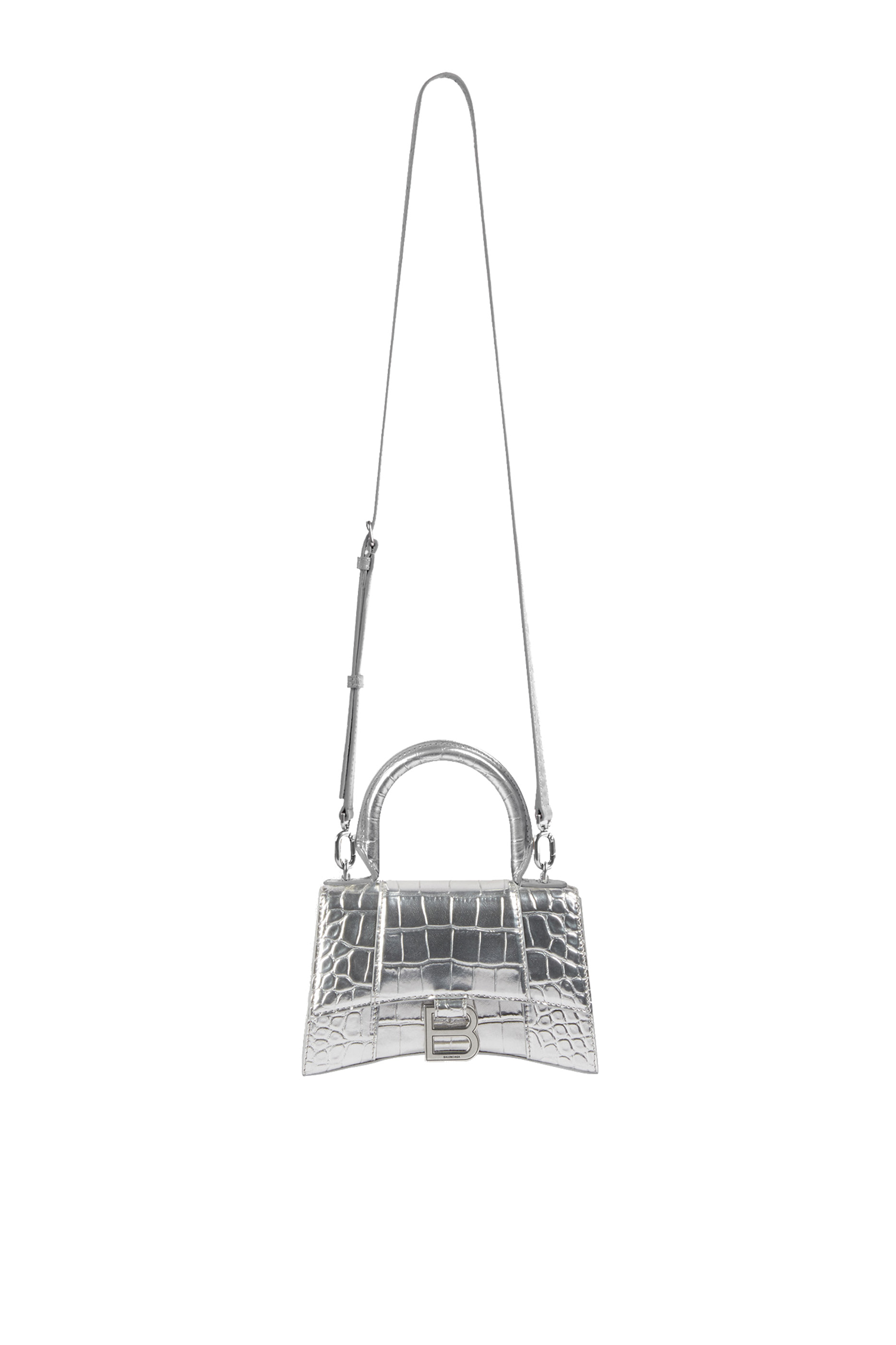 Buy Balenciaga Hourglass XS Top Handle Bag for Womens | Bloomingdale's KSA