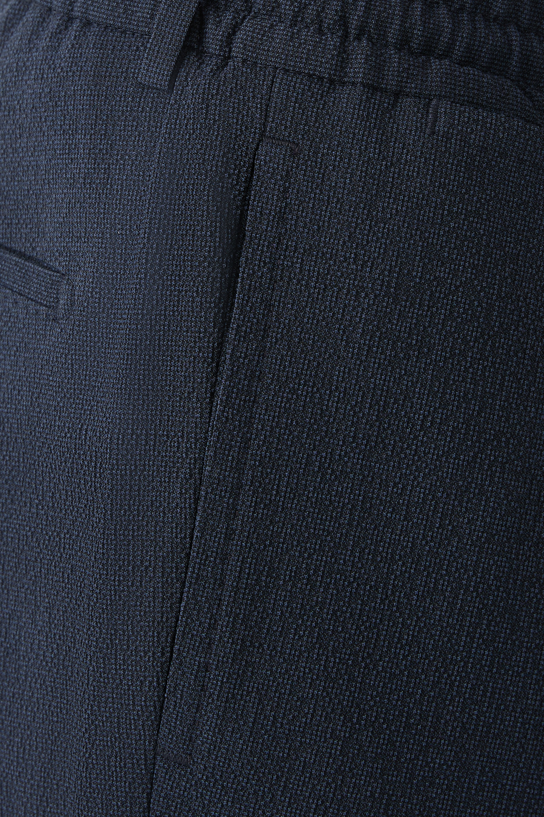 Stretch-Cotton Trousers with Drawcord Waist