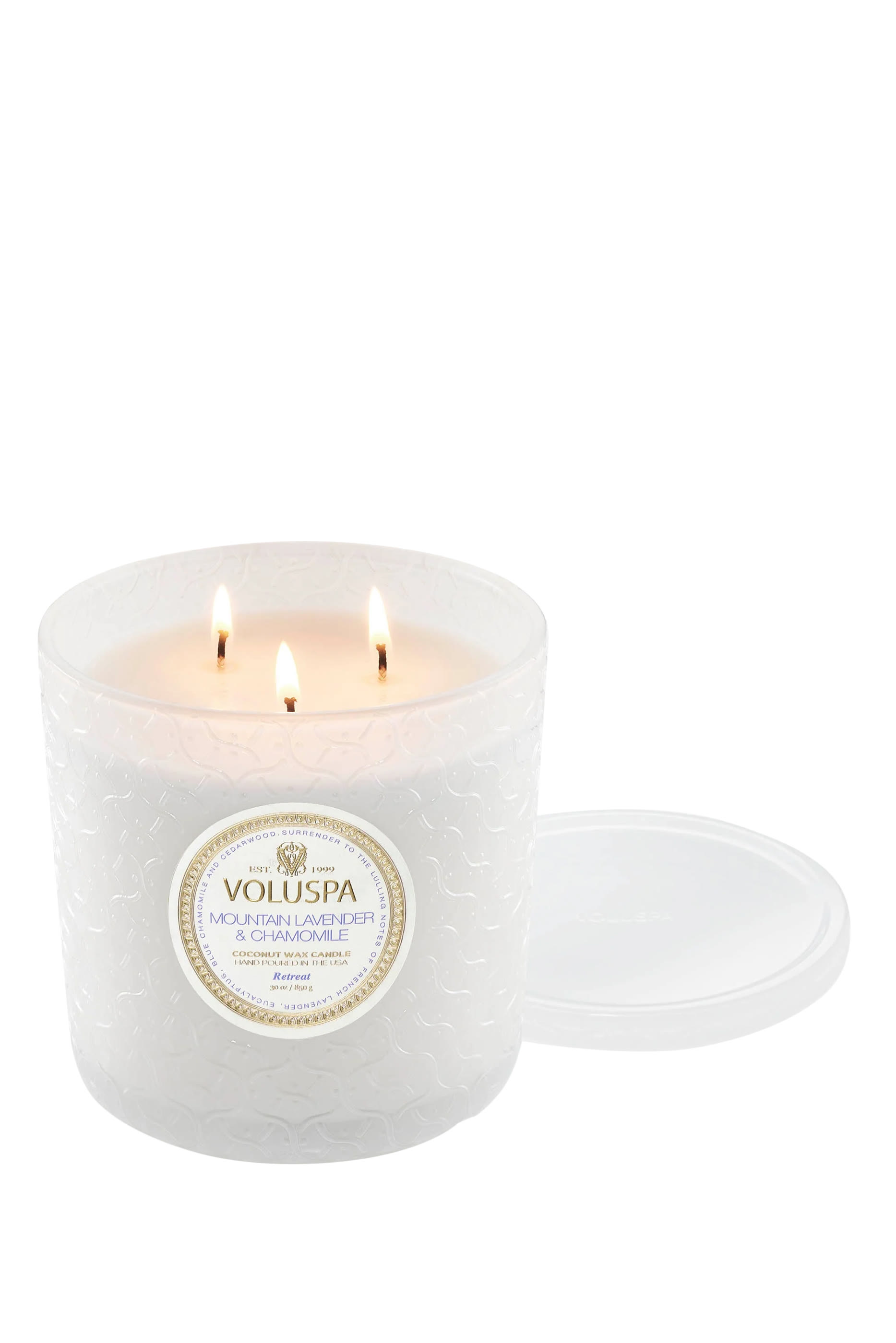 Mountain Lavender & Chamomile Boxed Luxe Candle