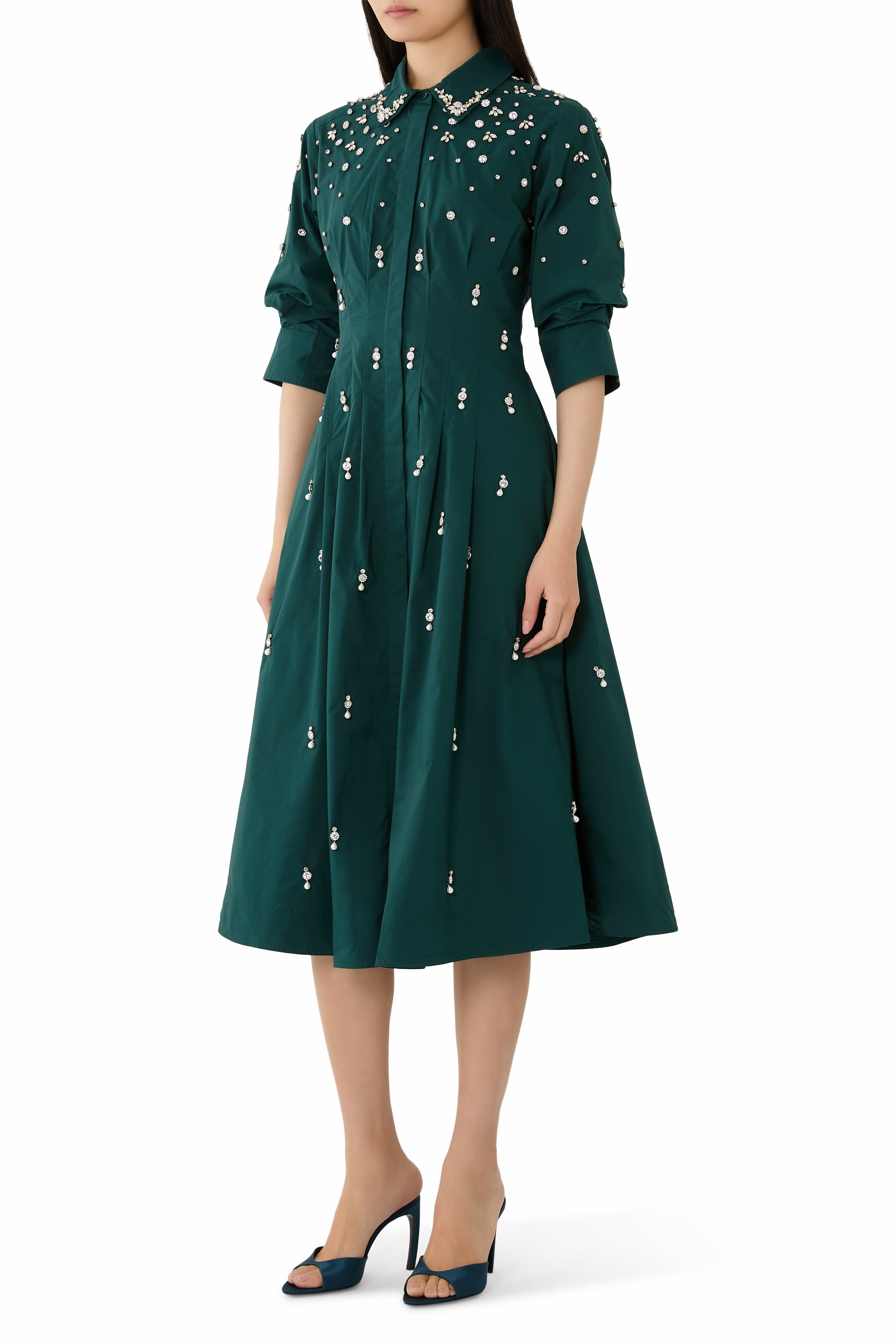 Jazz Embellished Midi Dress