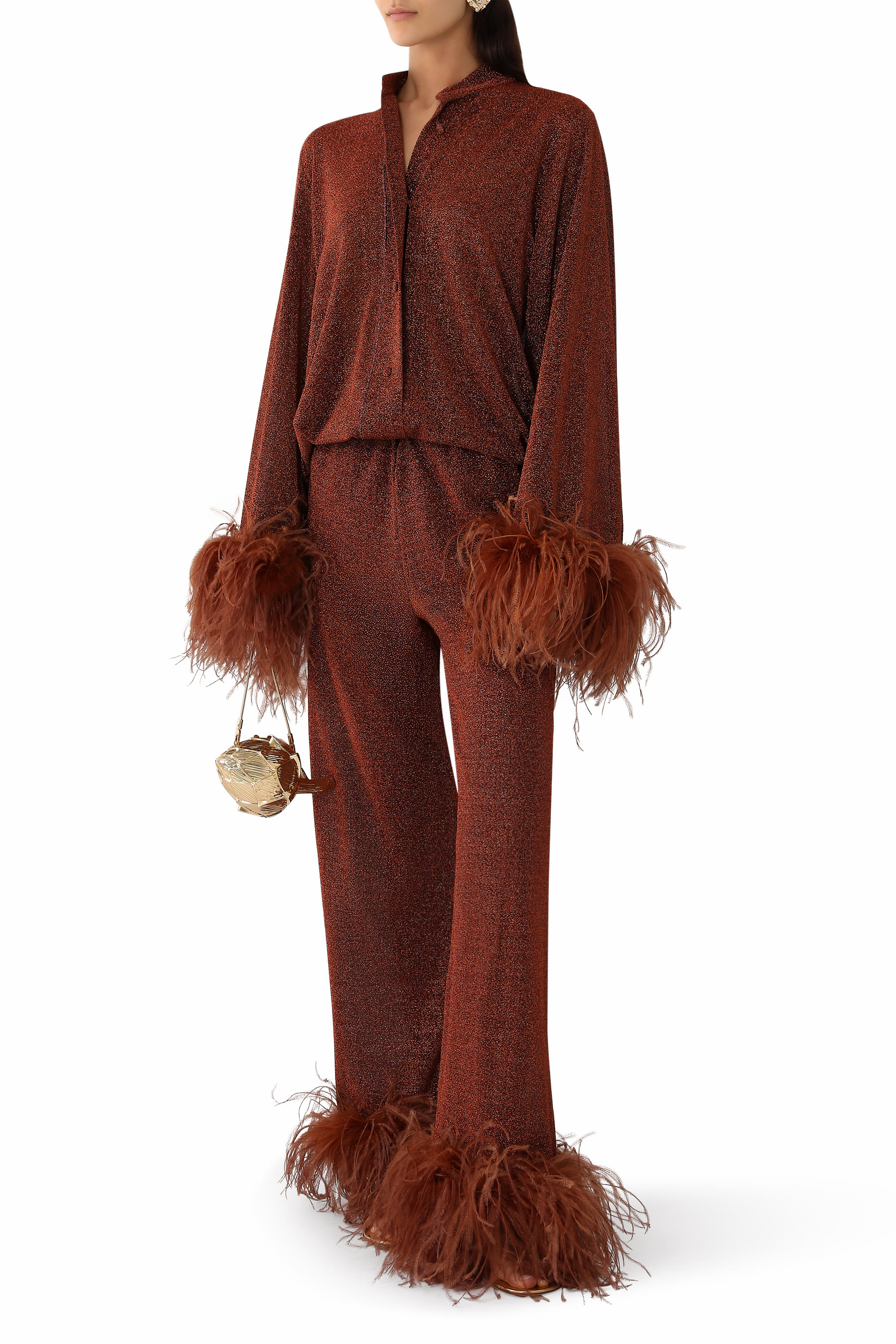 Lumi&egrave;re Plumage Long Pants