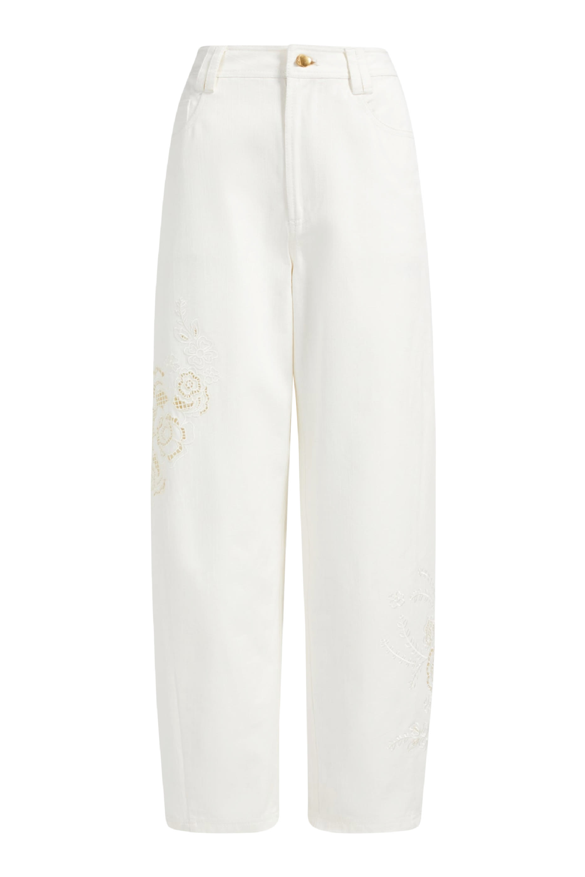 Halo Embroidered Pants