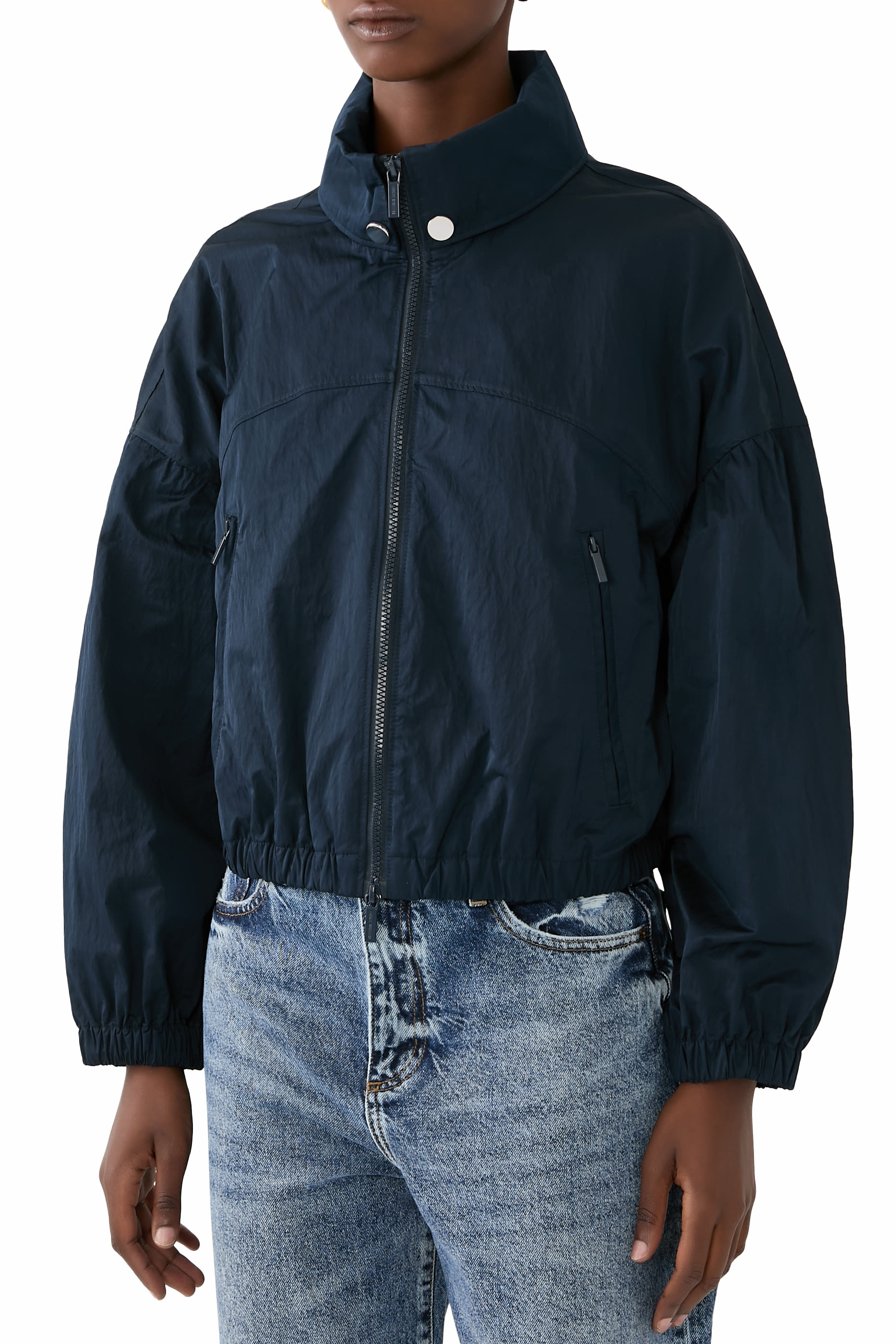 Zip-Up Blouson