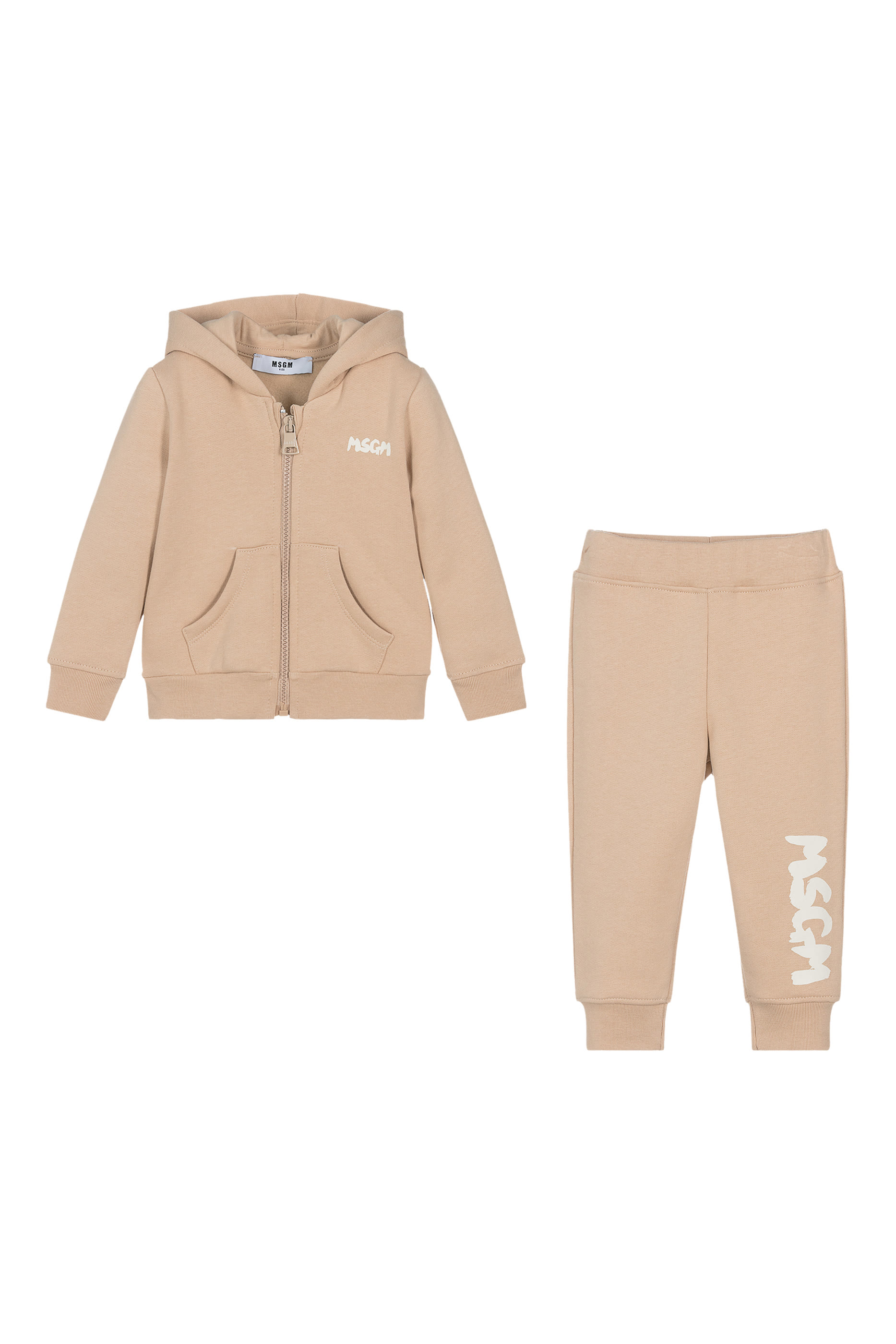 Kids Tracksuit Zip Hoodie Fleece Pants
