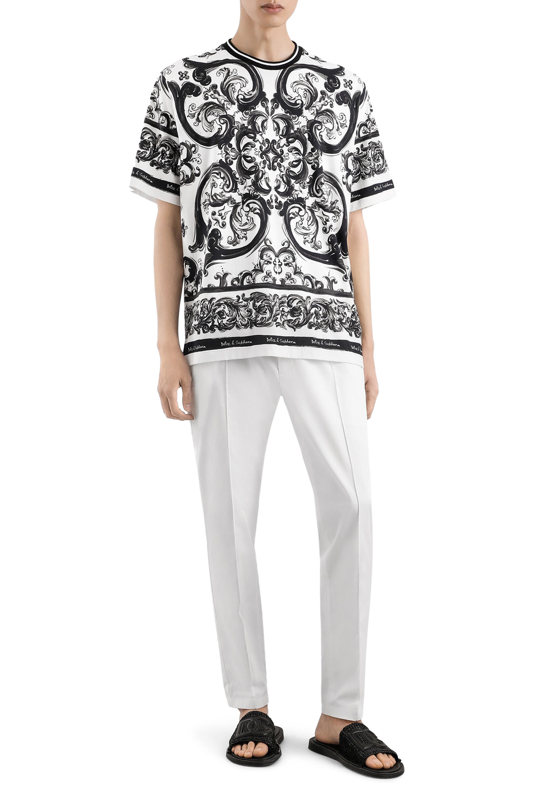 Cotton Gabardine Joggers