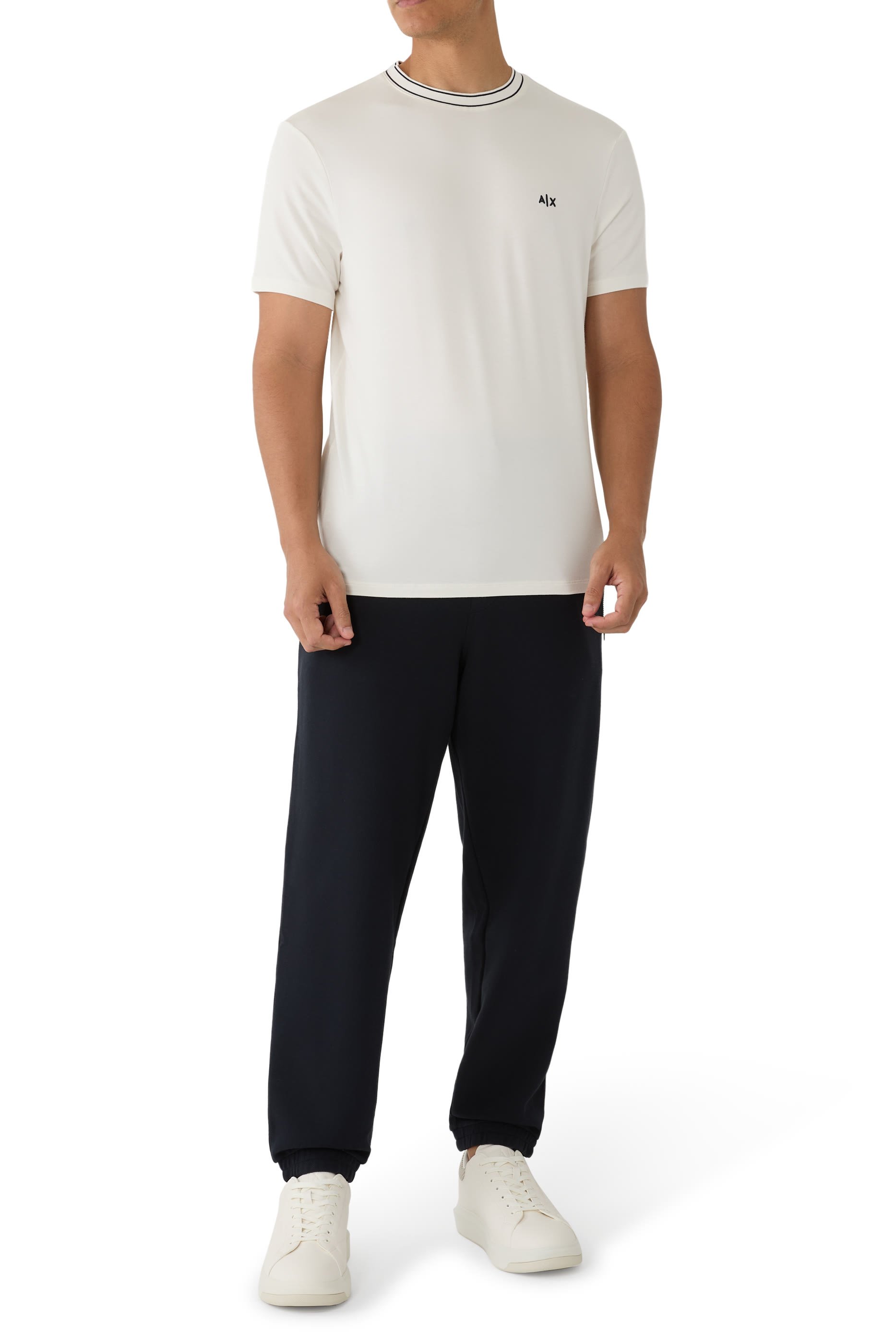 AX Logo  Cotton-Jersey T-Shirt