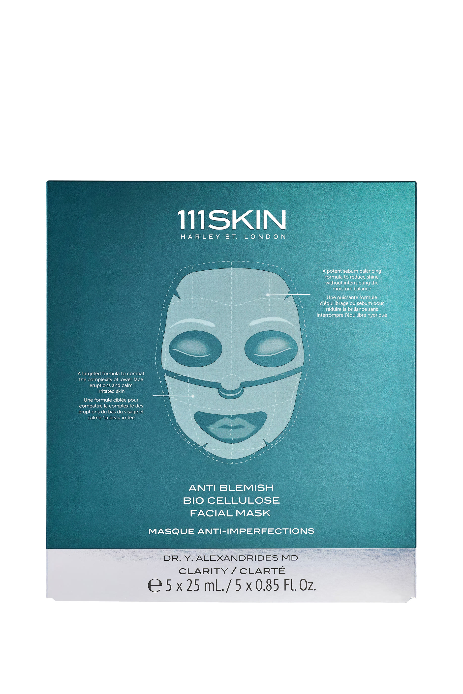 Anti Blemish Bio Cellulose Mask, Set of 5
