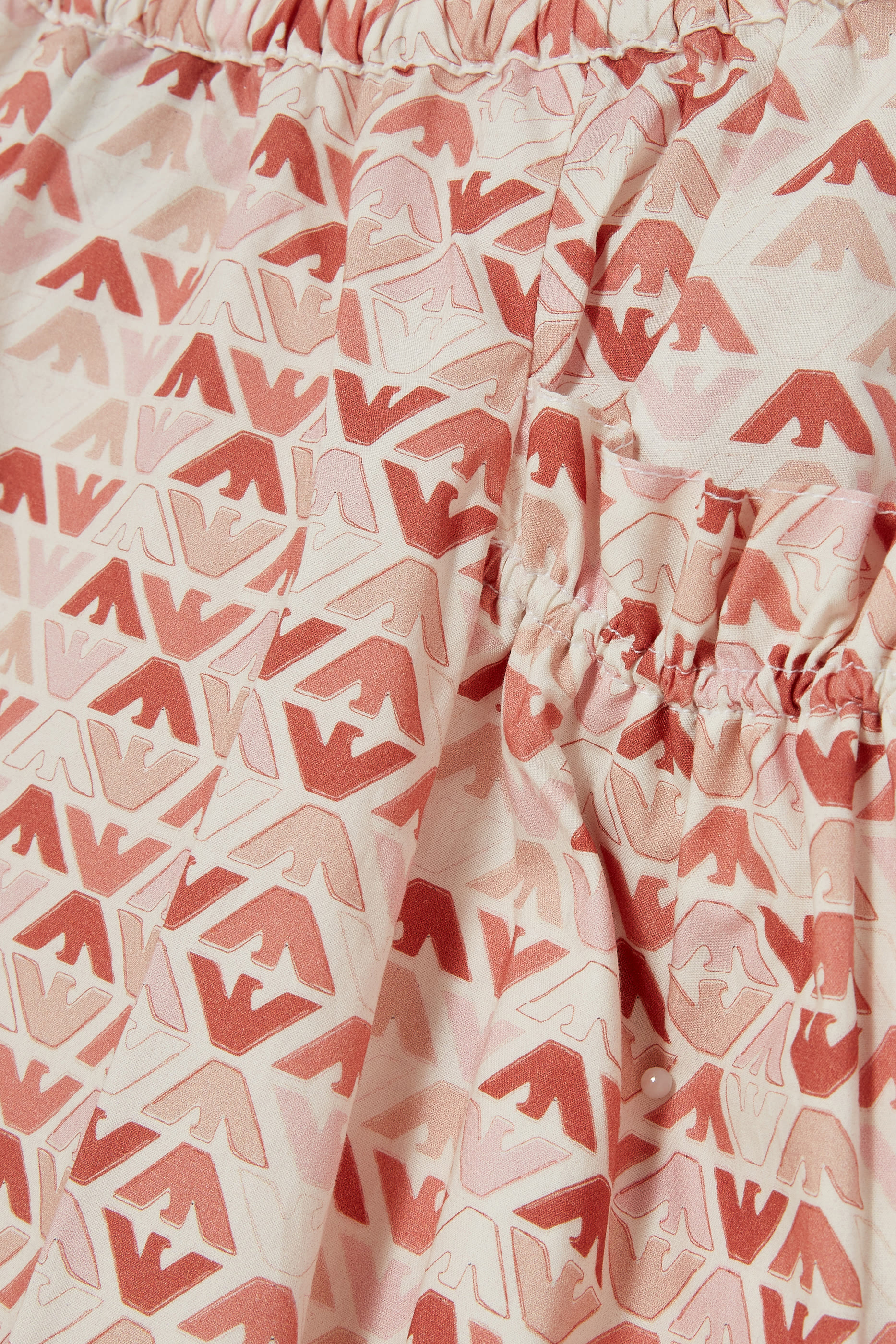 Kids All-Over Print Poplin Trousers