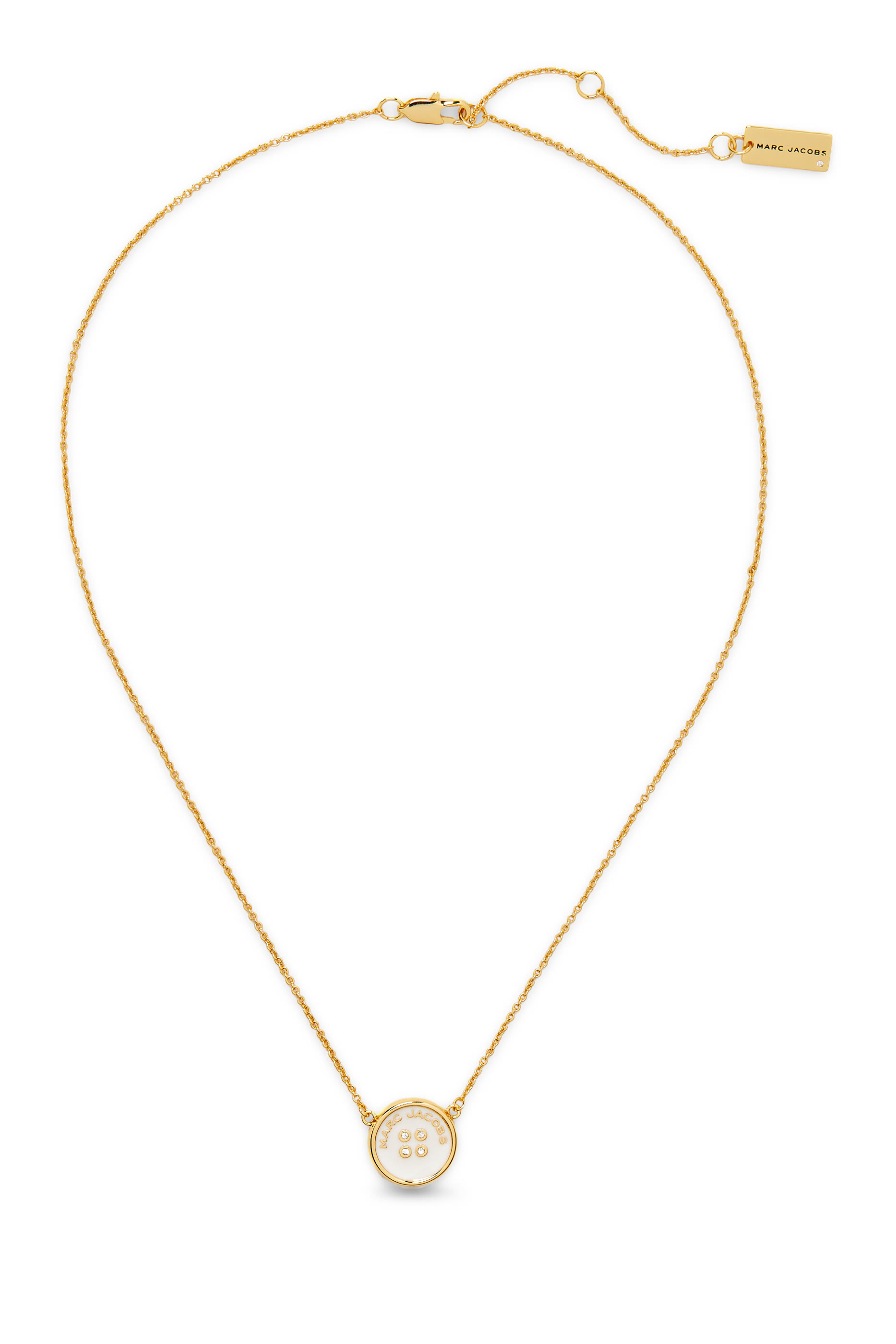 The Button Pendant Necklace