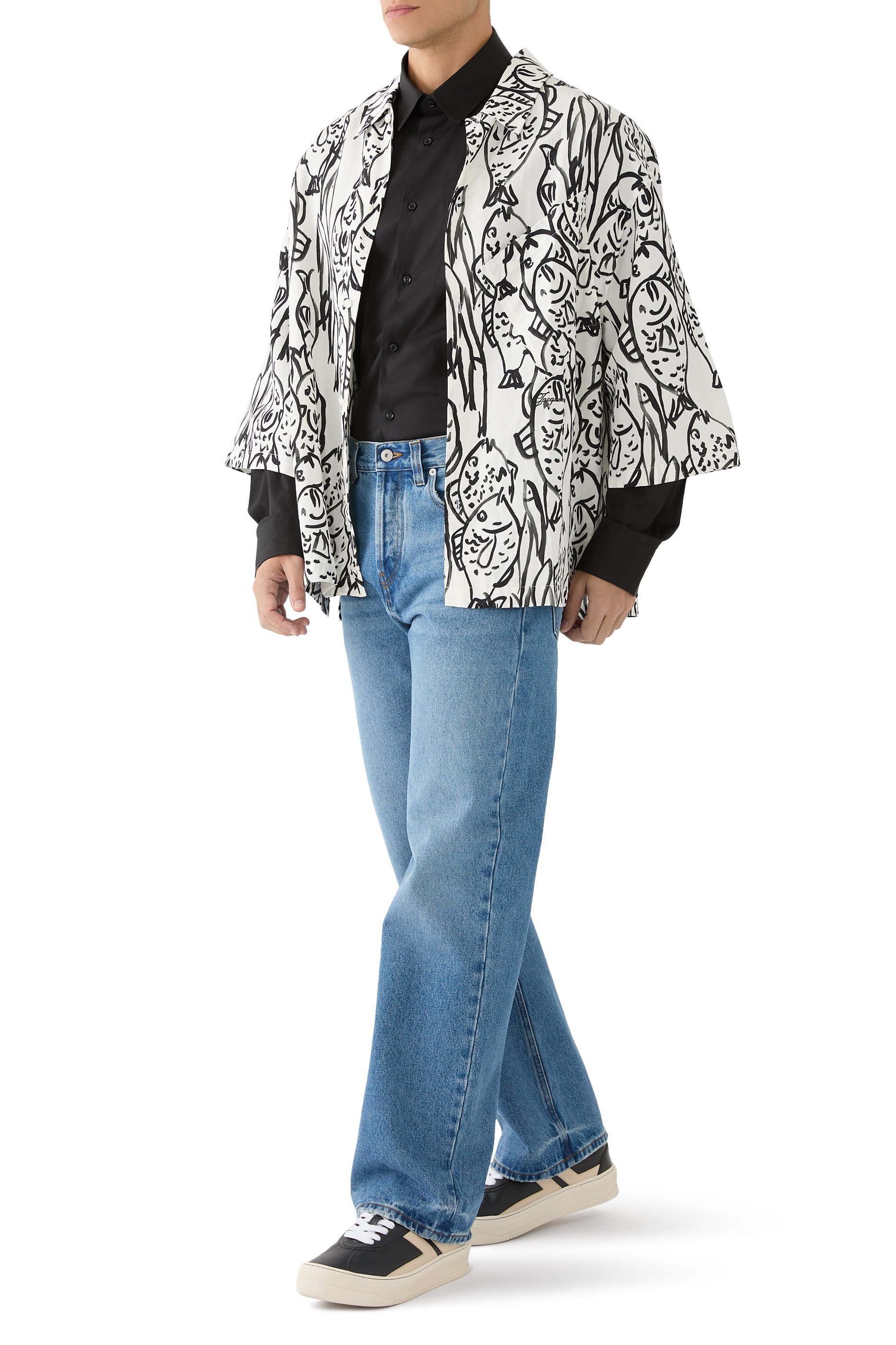 The Straight De-Nîmes Denim Pants