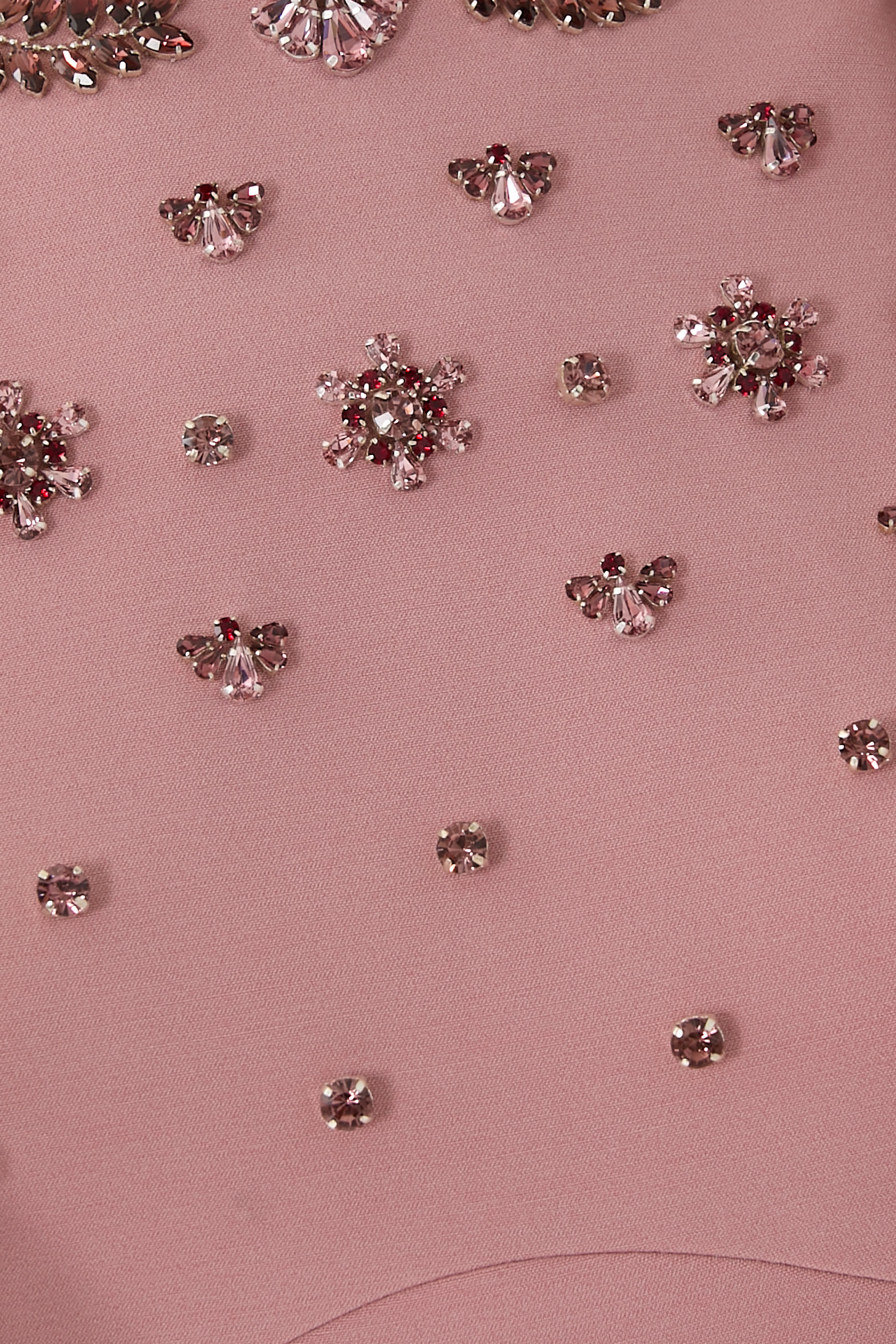 Margarita Embellished Crepe Gown