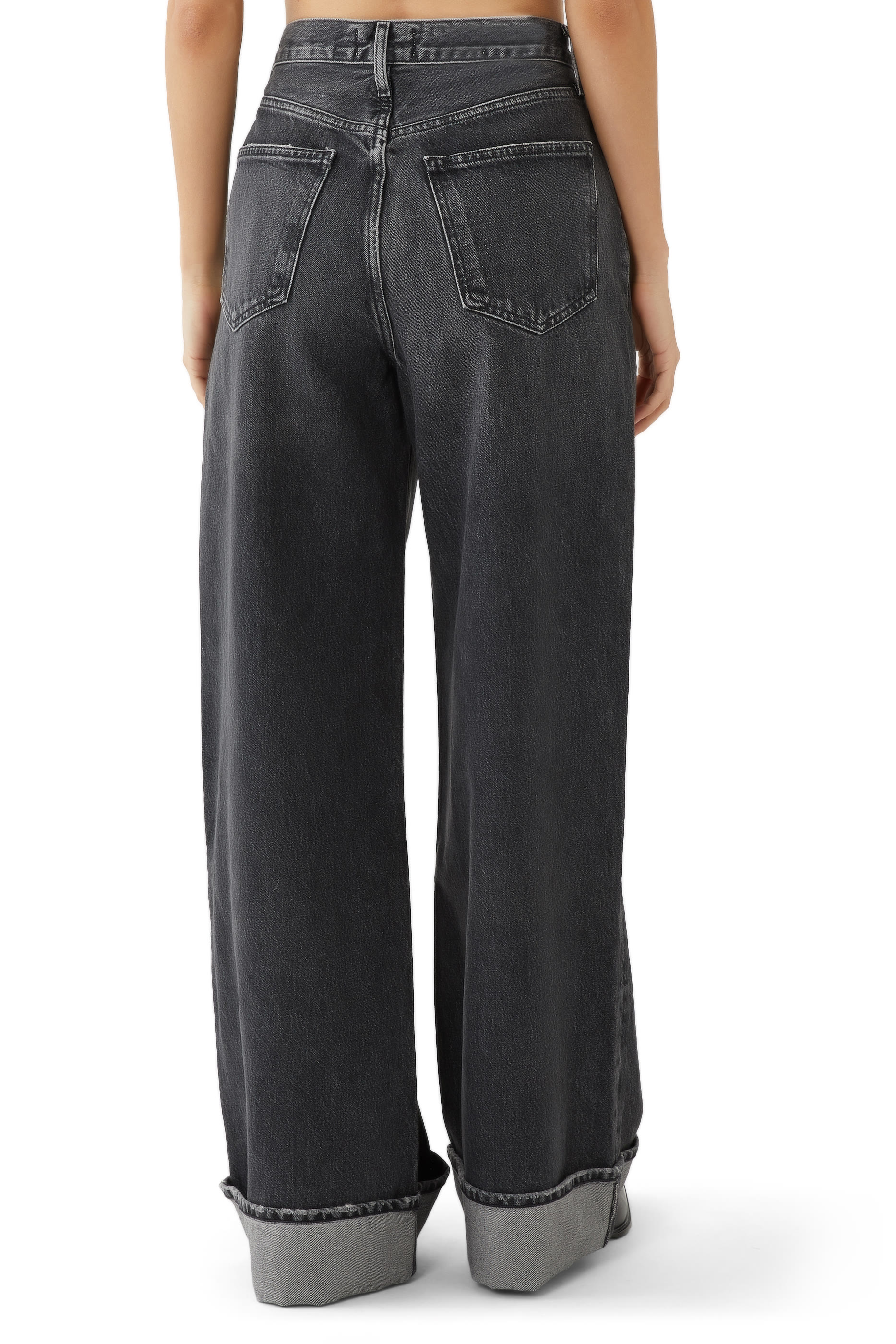 Dame High-Rise Wide-Leg Pants
