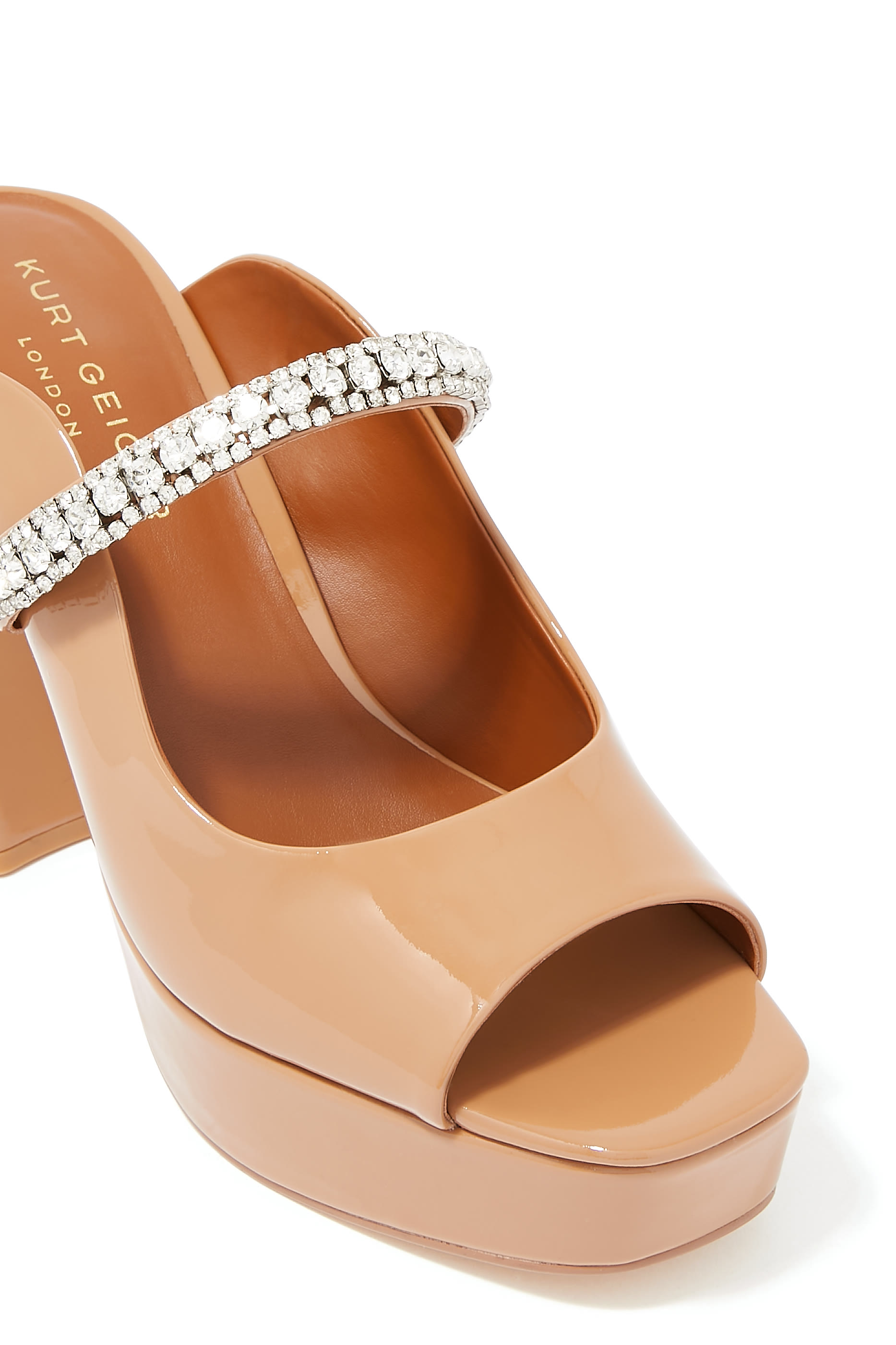 Duke 114 Peep-Toe Sandals