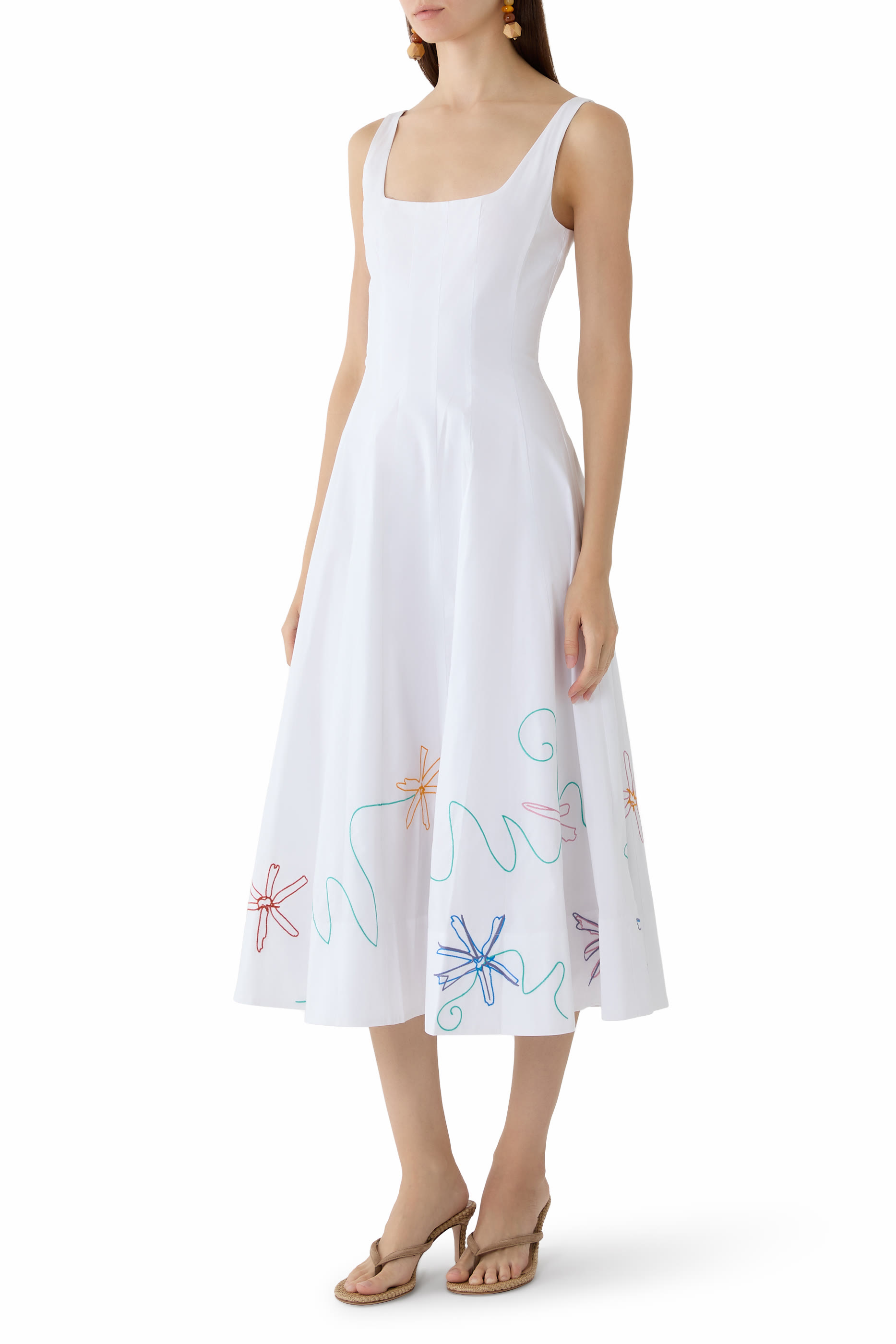 Wells Embroidered Dress 