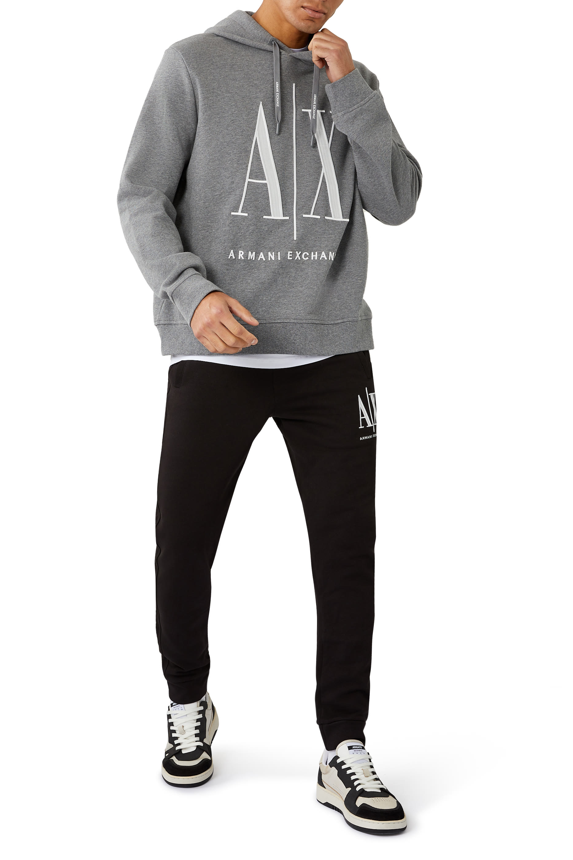 Large Icon Cotton Hoodie