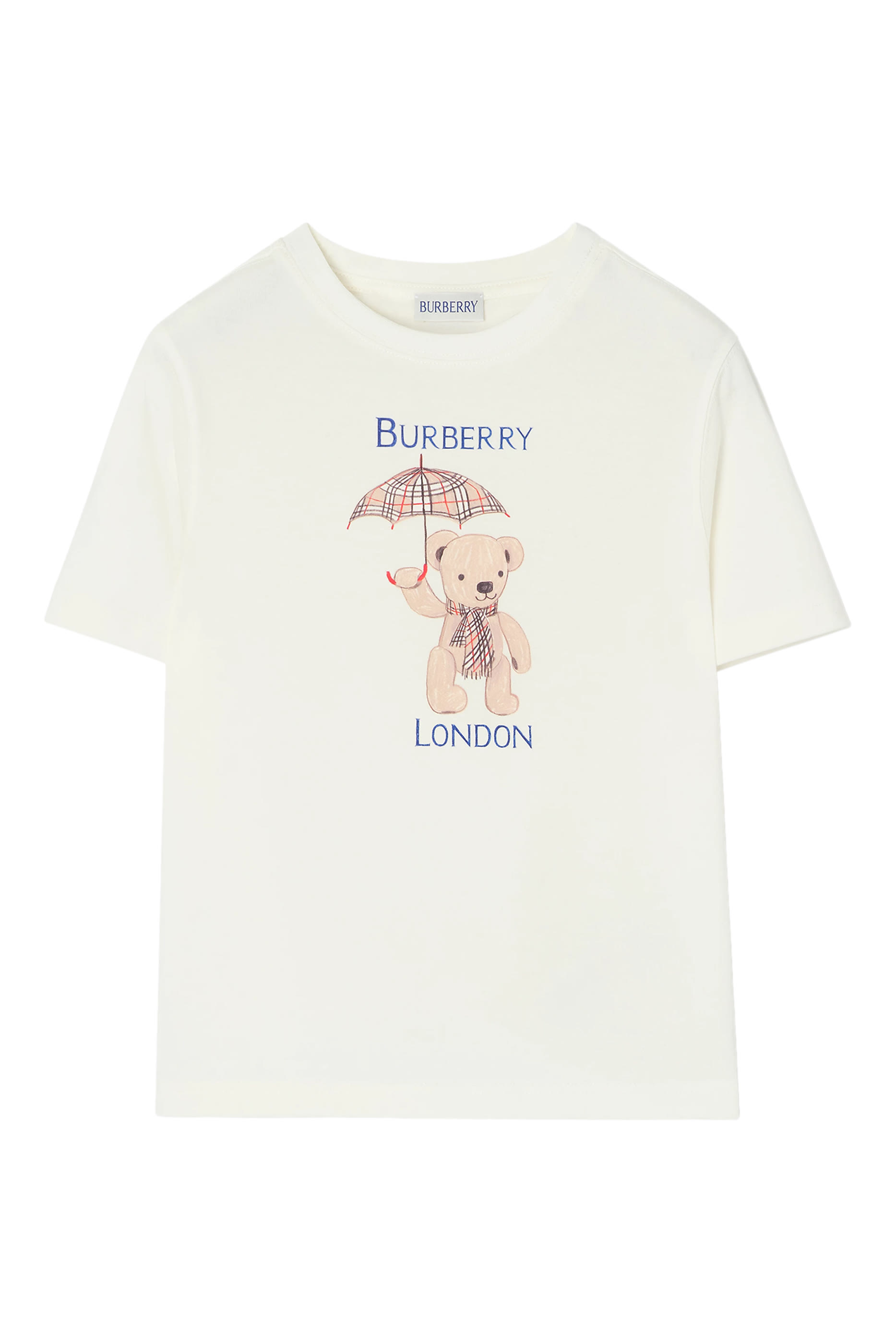 Kids London Bear Cotton T-Shirt