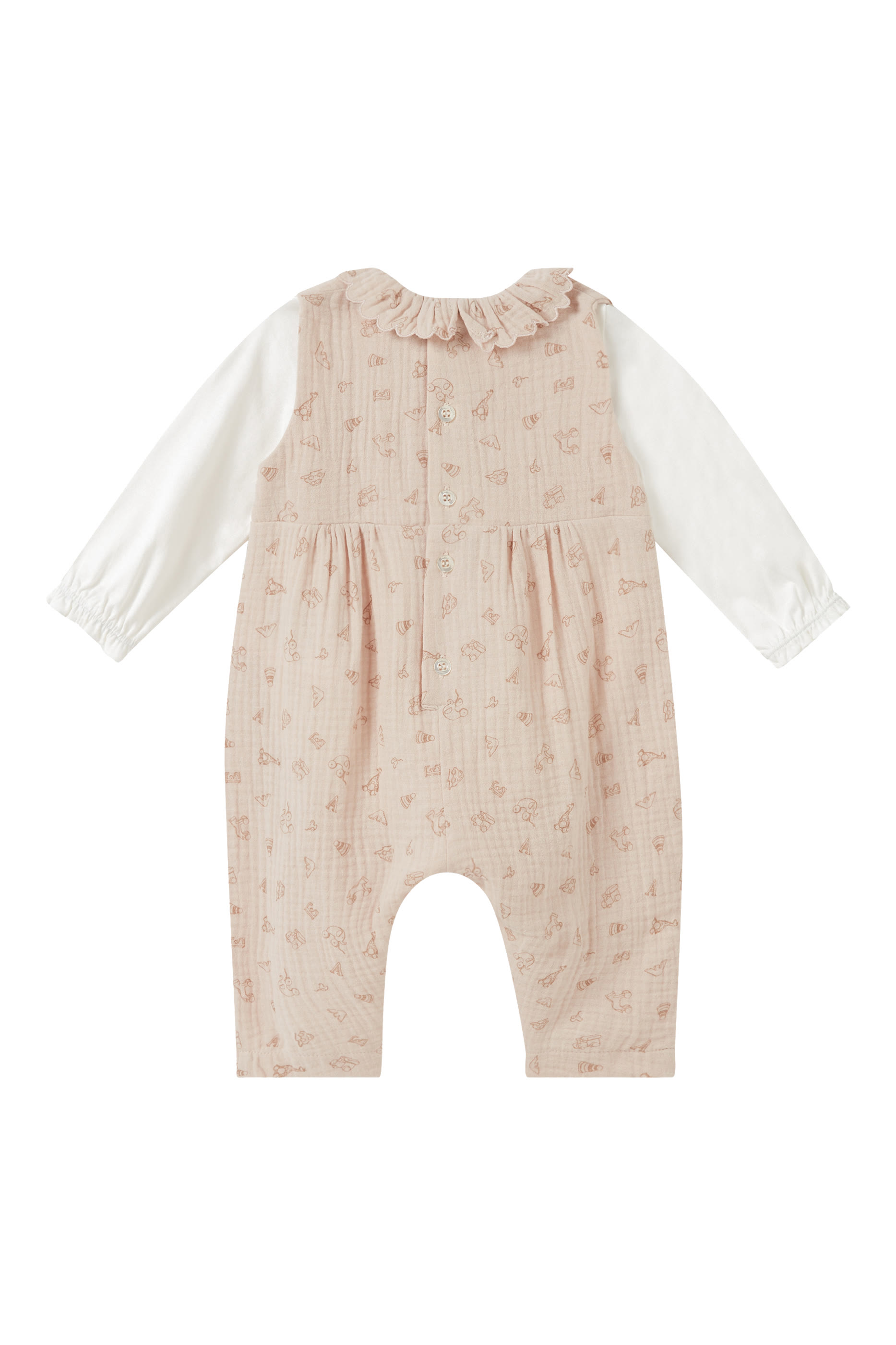 Kids Printed Romper Set