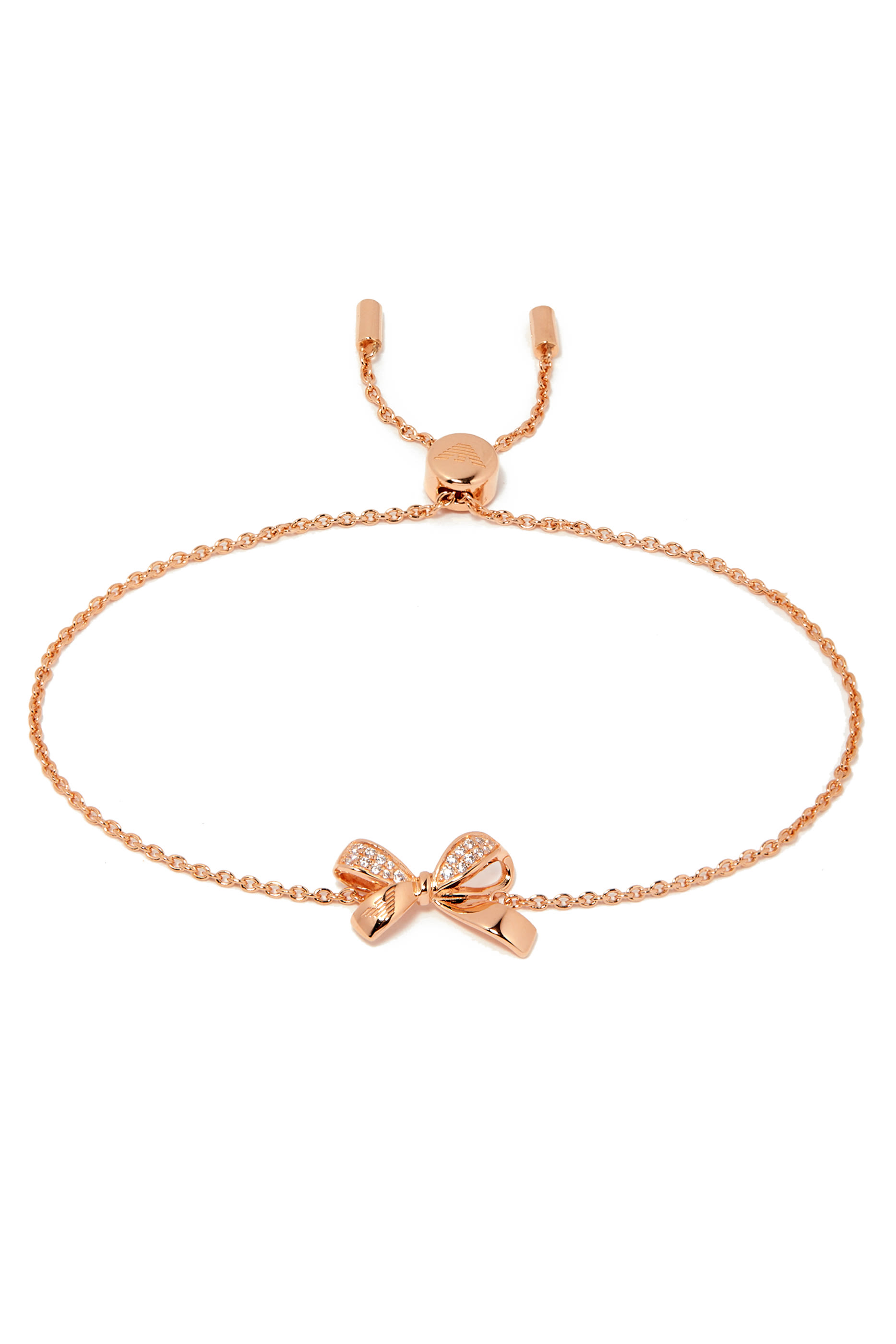 Sentimental Bow Bracelet, Sterling Silver