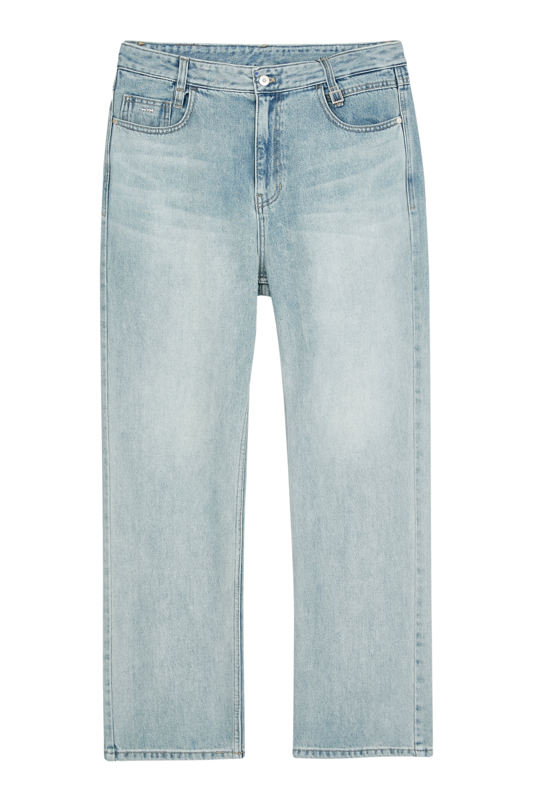 Straight Denim Pants