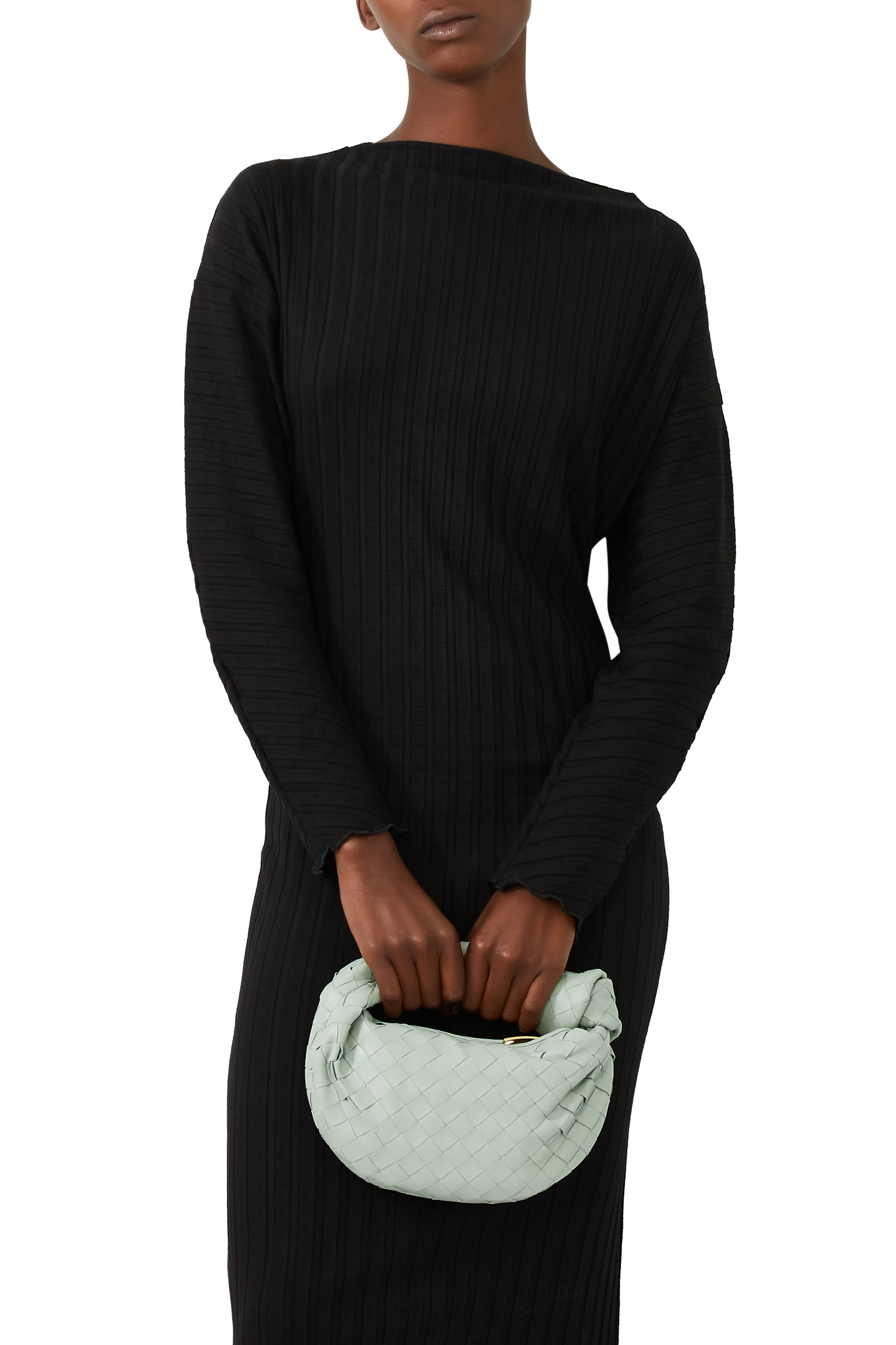 Mini Jodie Intrecciato Top Handle Bag