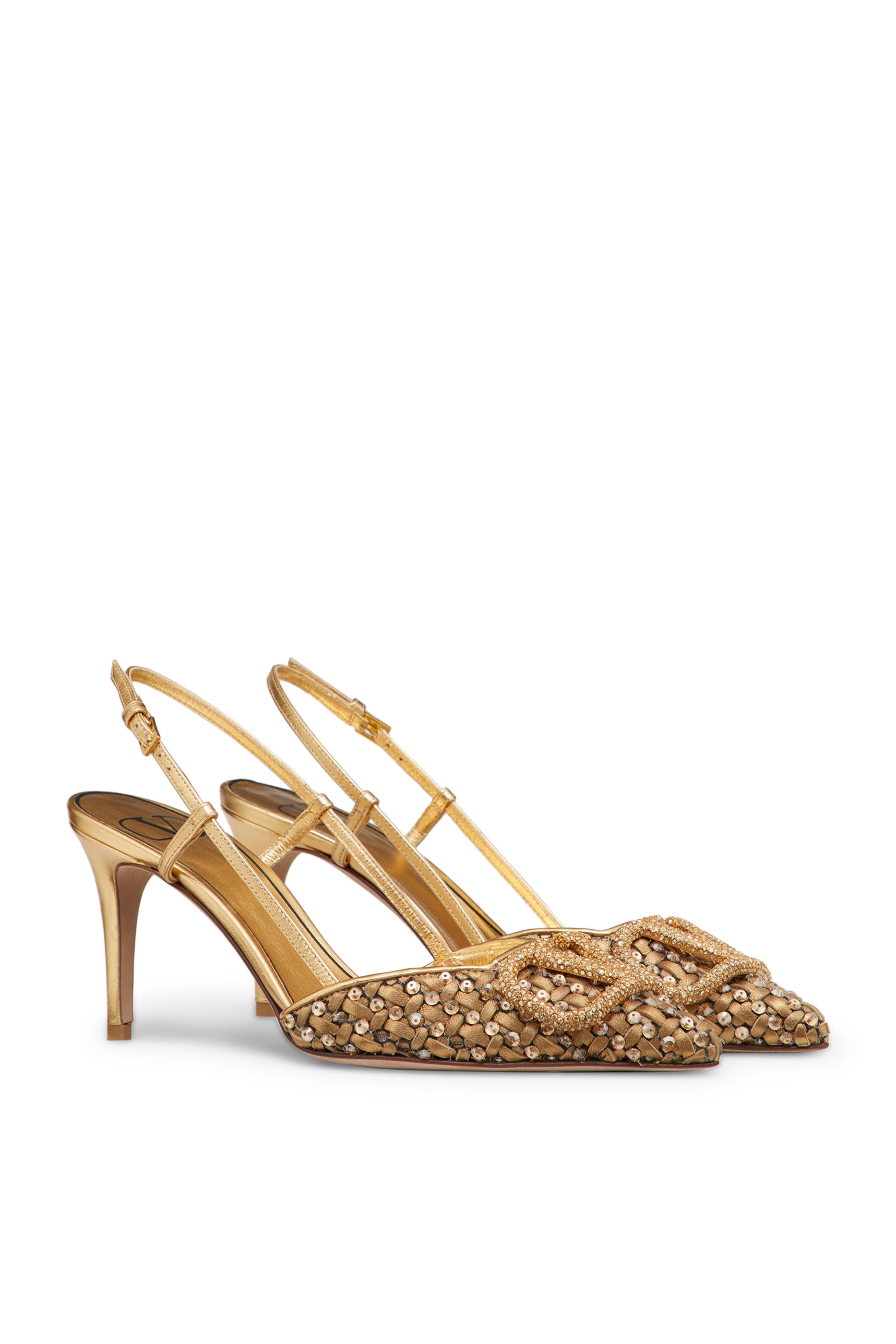  Vlogo Signature 80 Slingback Pumps
