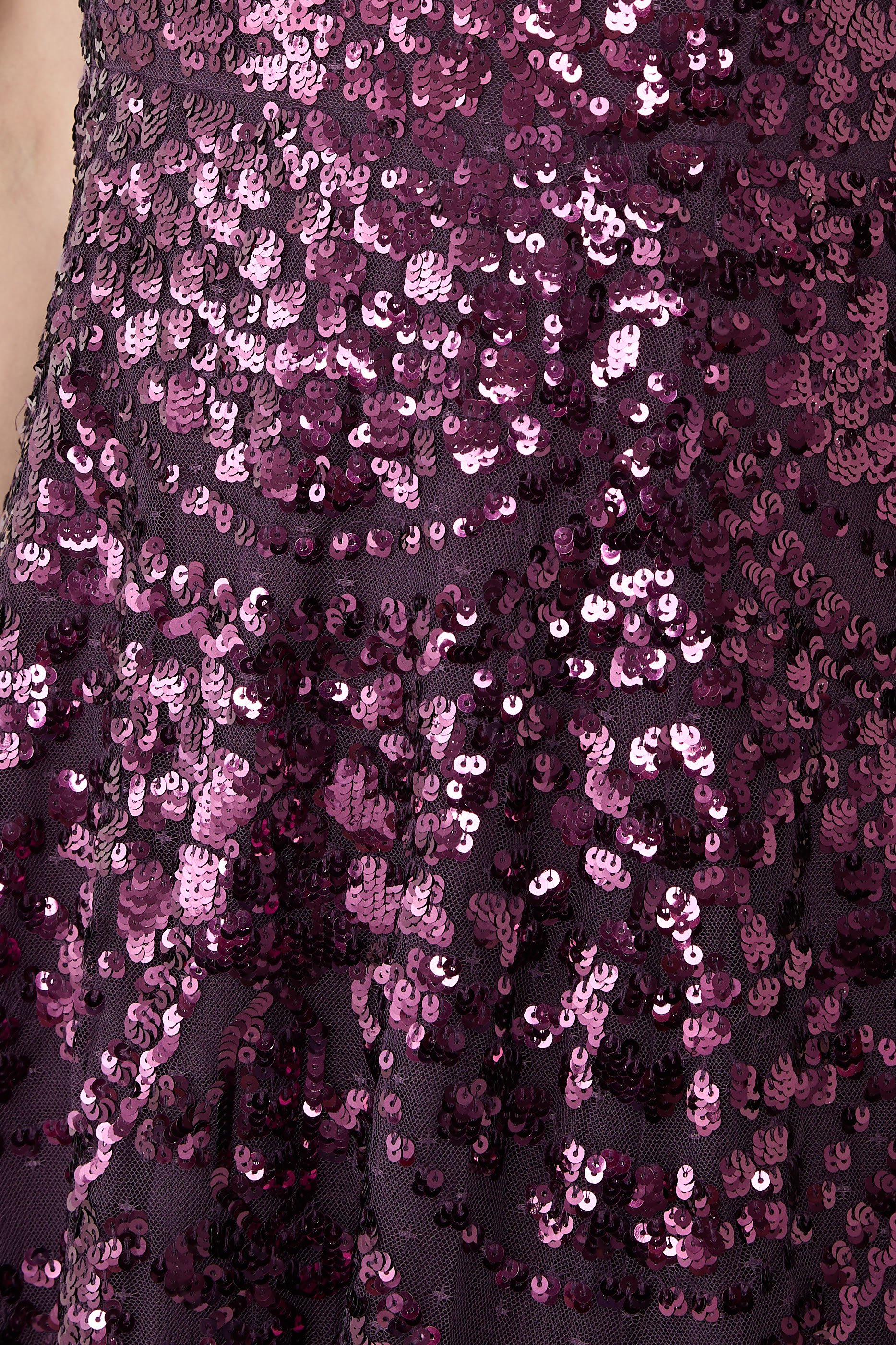 Chandelier Cape Ankle Gown