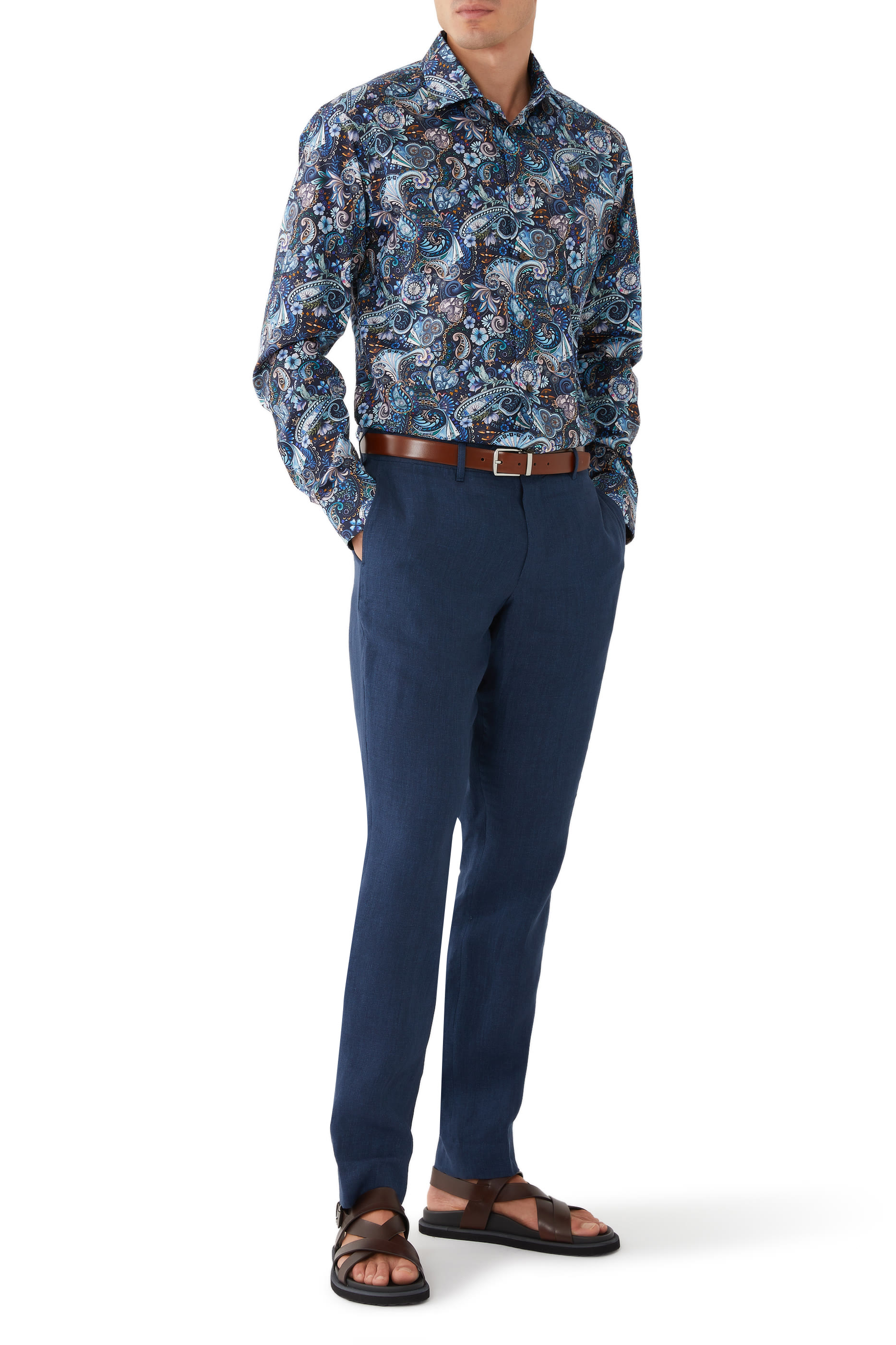 Motif Signature Twill Shirt