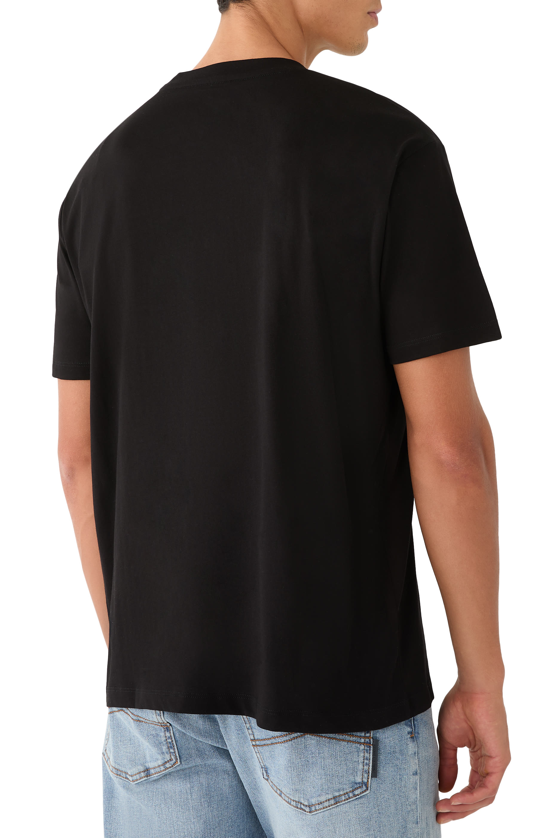 Patterned Pocket T-Shirt