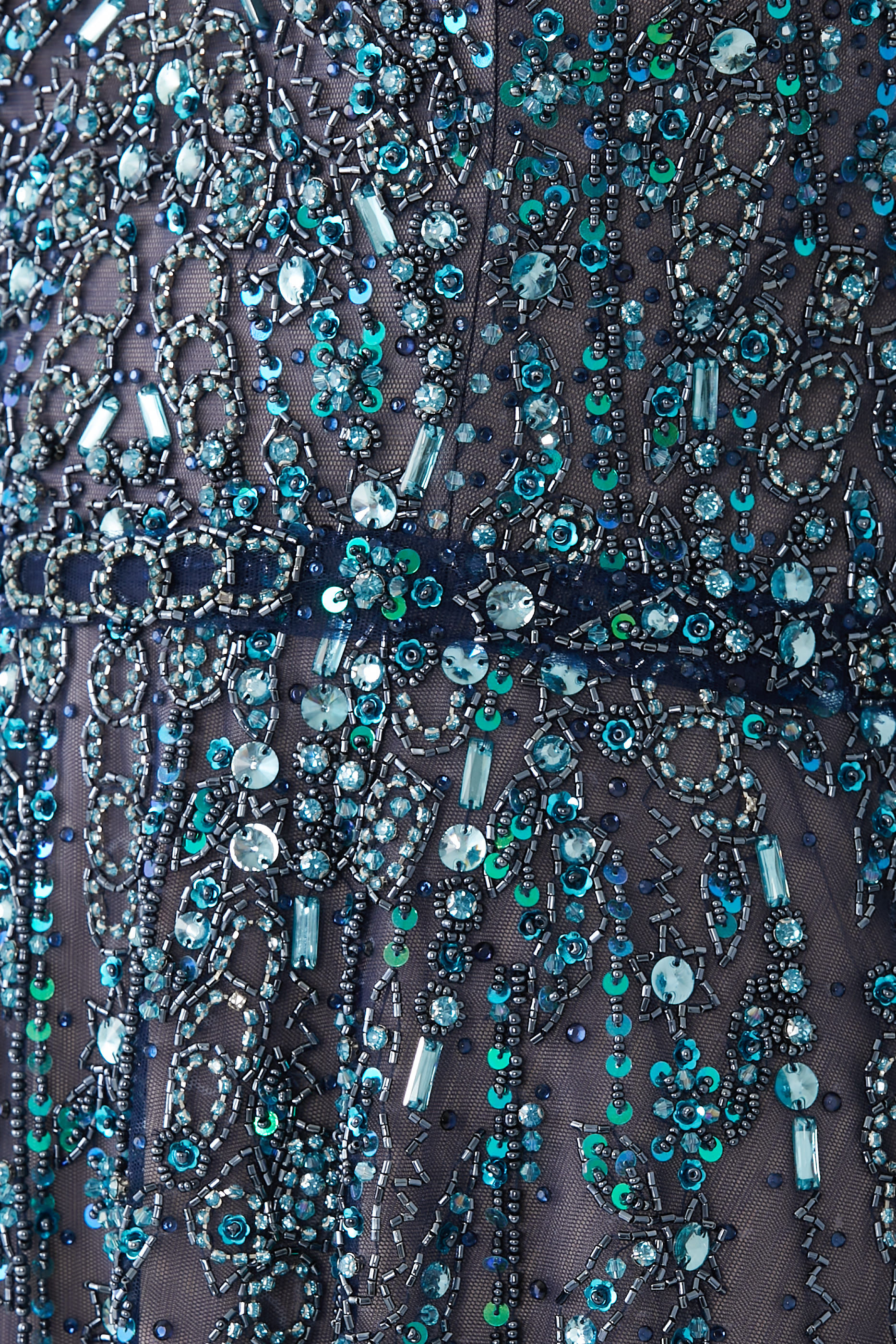 Embellished Evening Gown