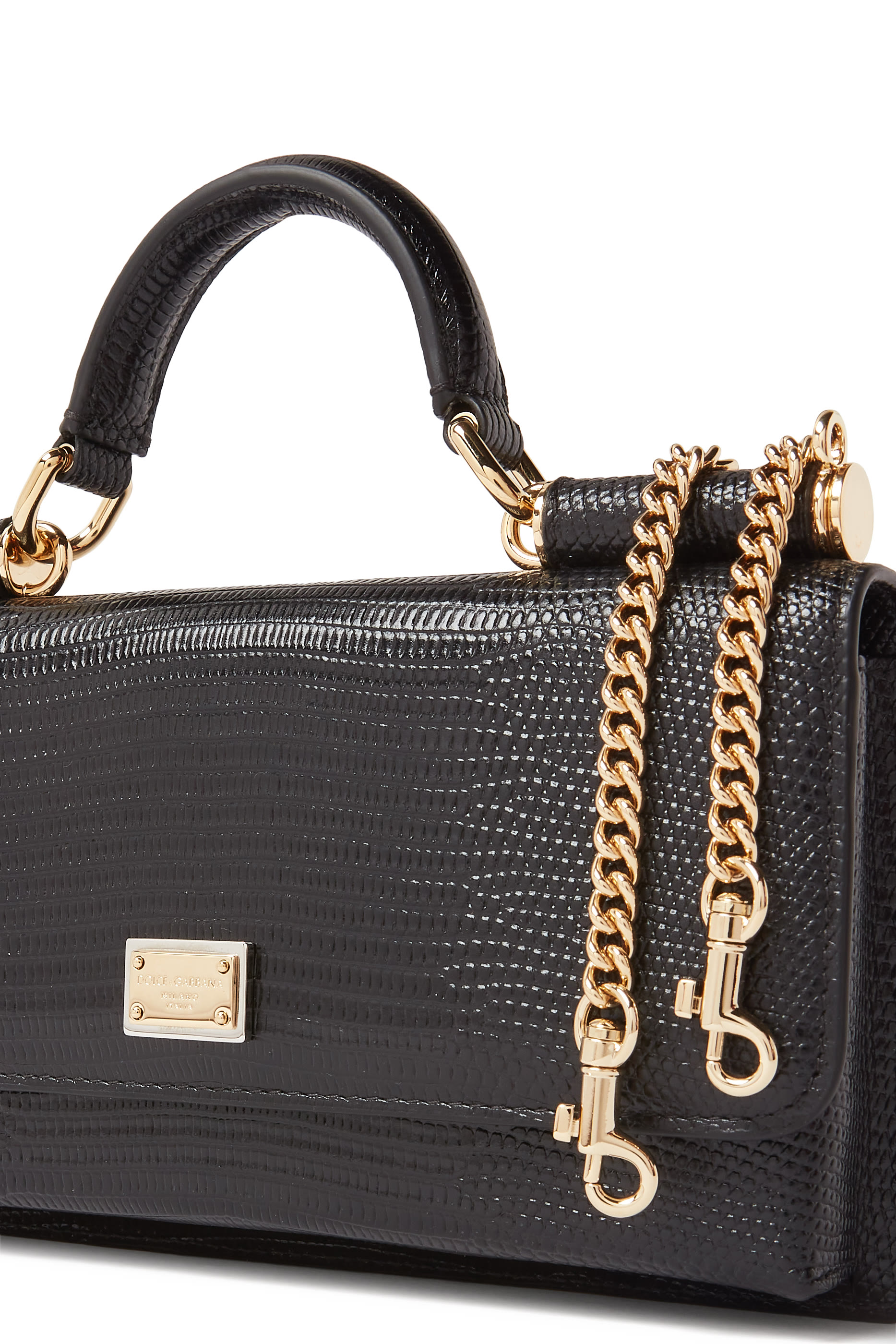 Iguana-Print Mini Bag