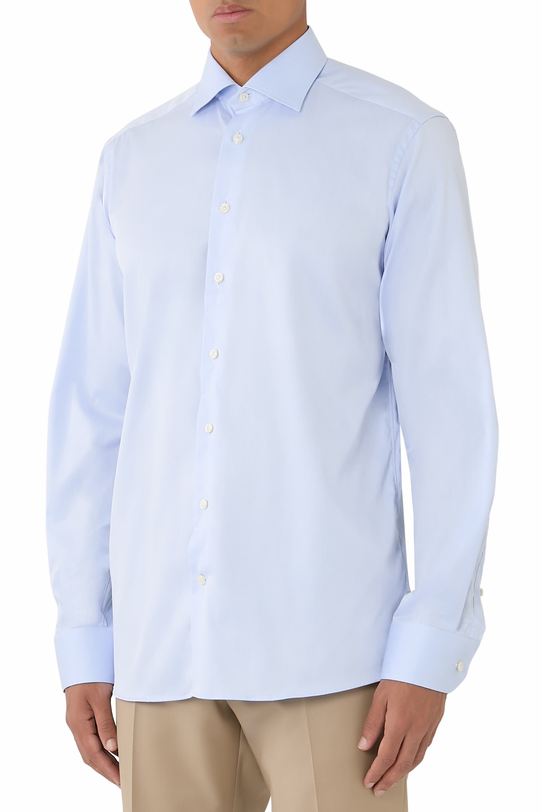 Floral Print Signature Twill Shirt