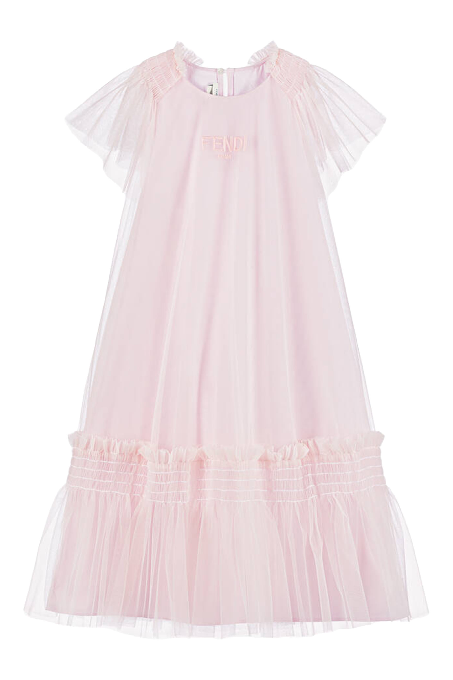 Kids Abito Tulle Dress