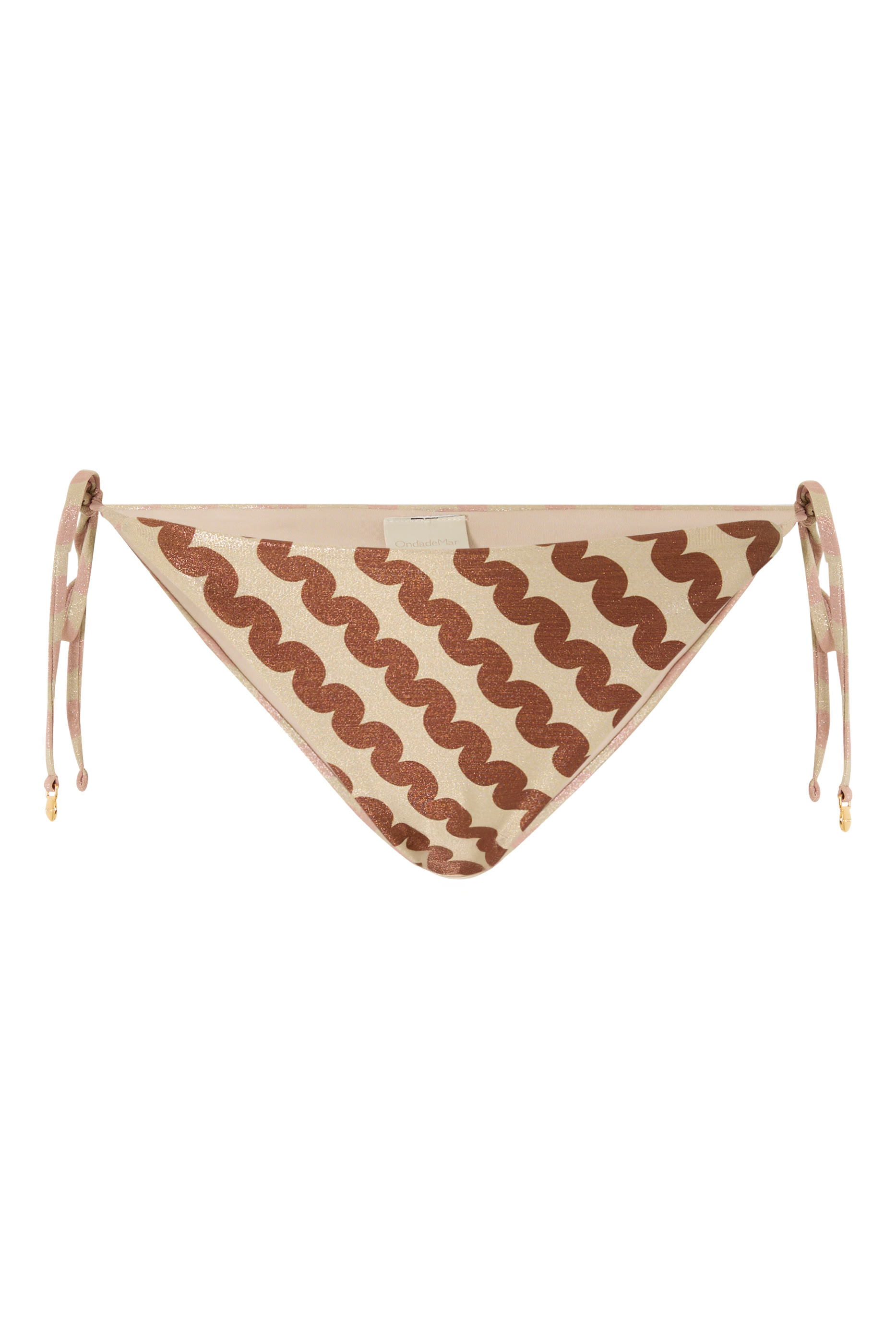 Bonna Wavy Tie Side Bikini Bottoms