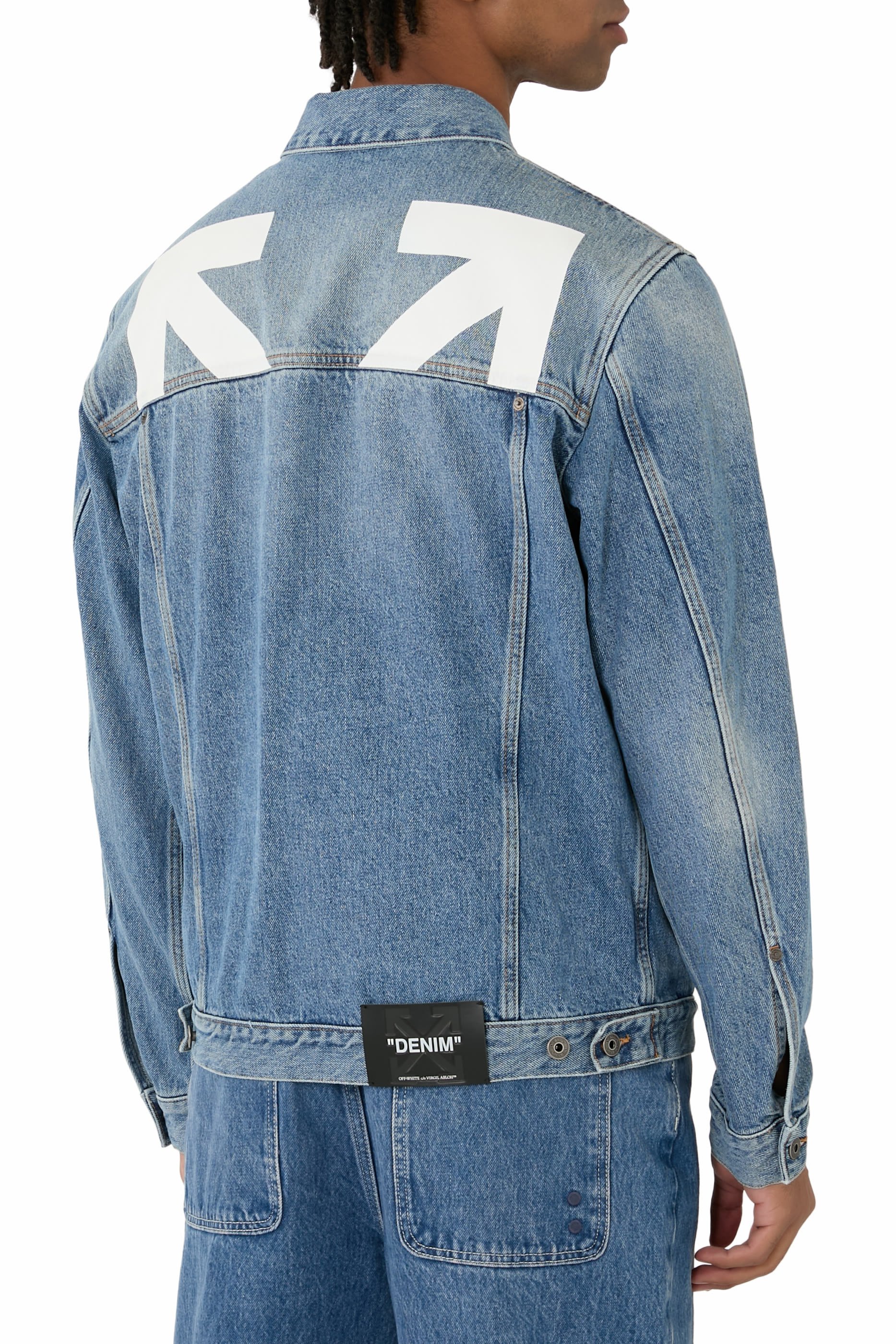Half Arrow Denim Skate Jacket