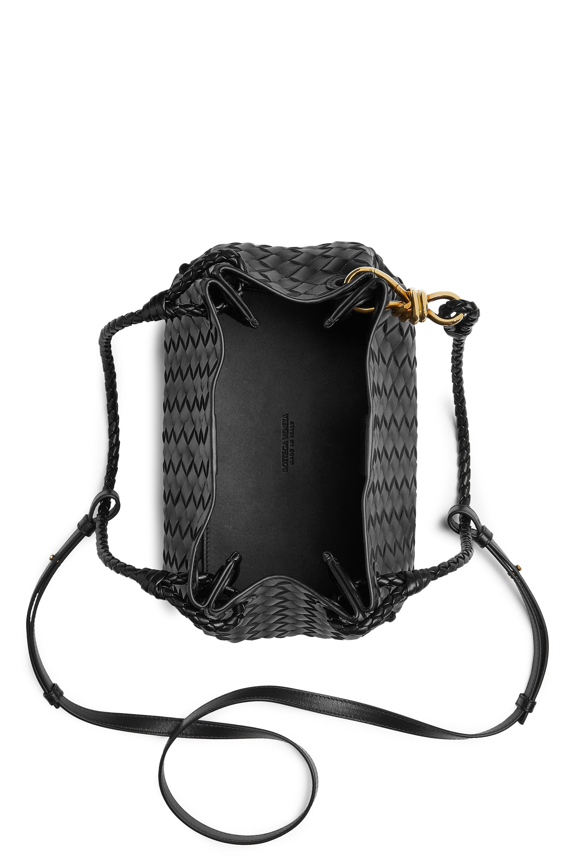 Intrecciato Large Parachute Shoulder Bag