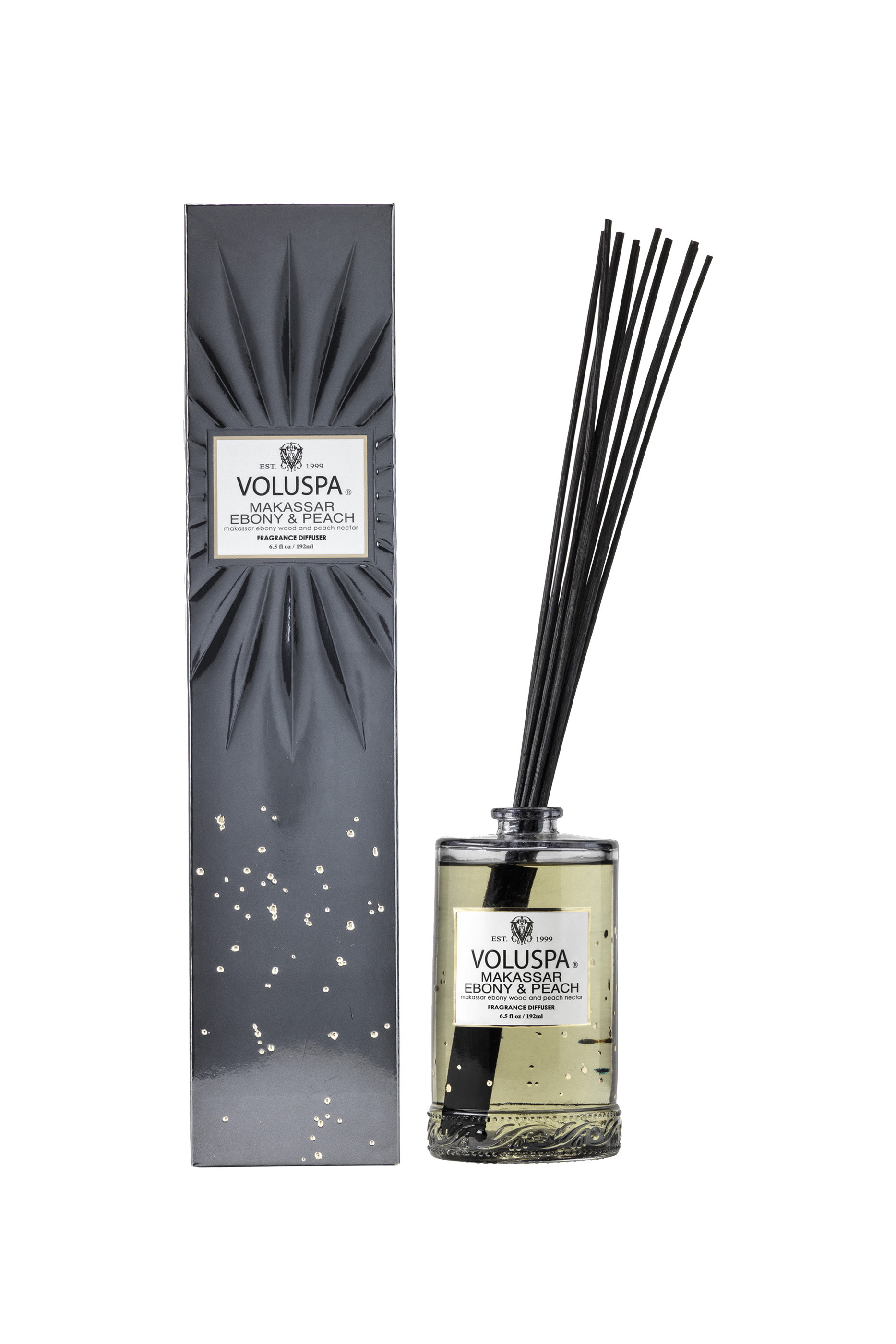 Makassar Ebony & Peach Reed Diffuser