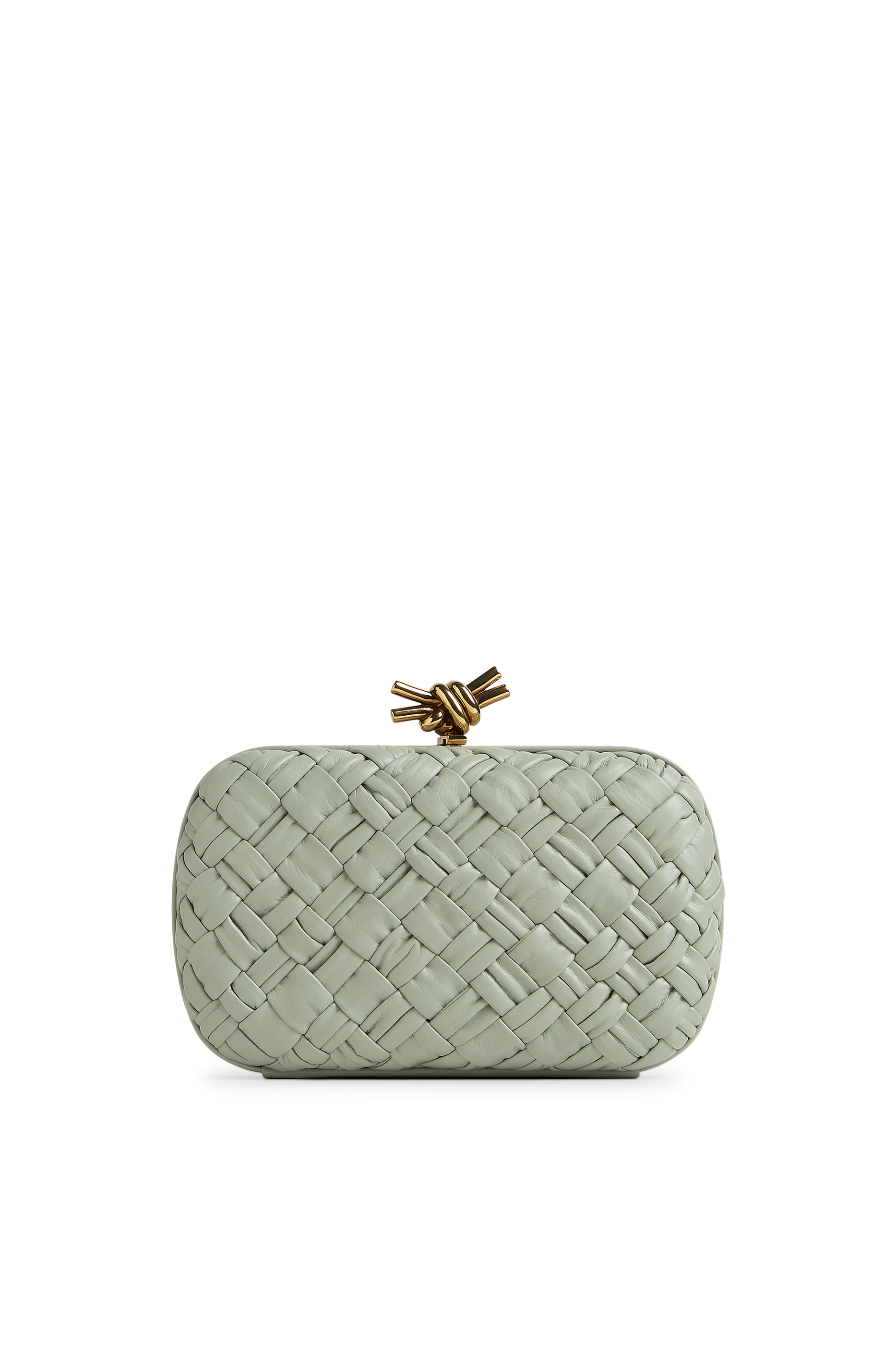 Knot Leather Clutch