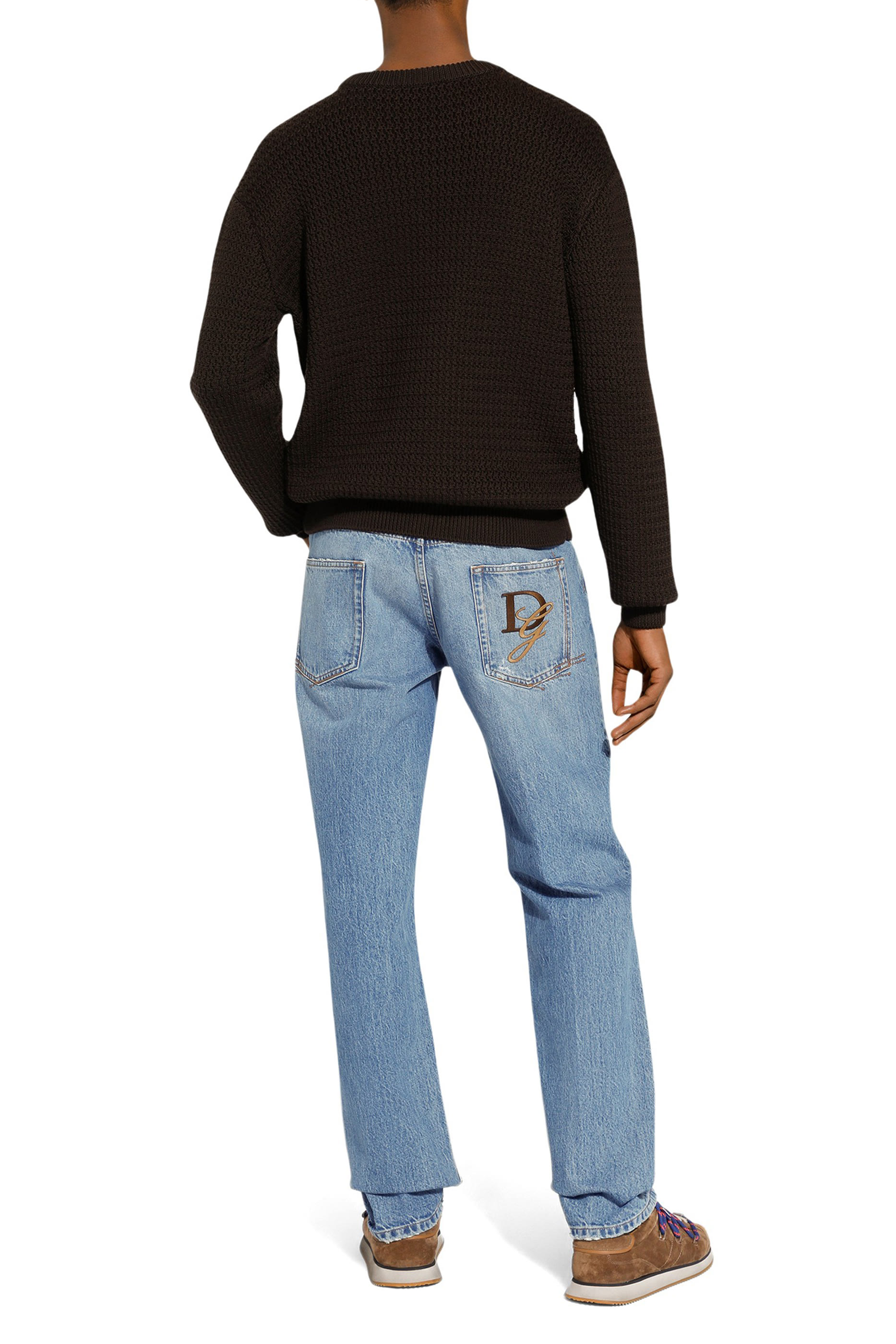 Hand-Knit Wool Sweater