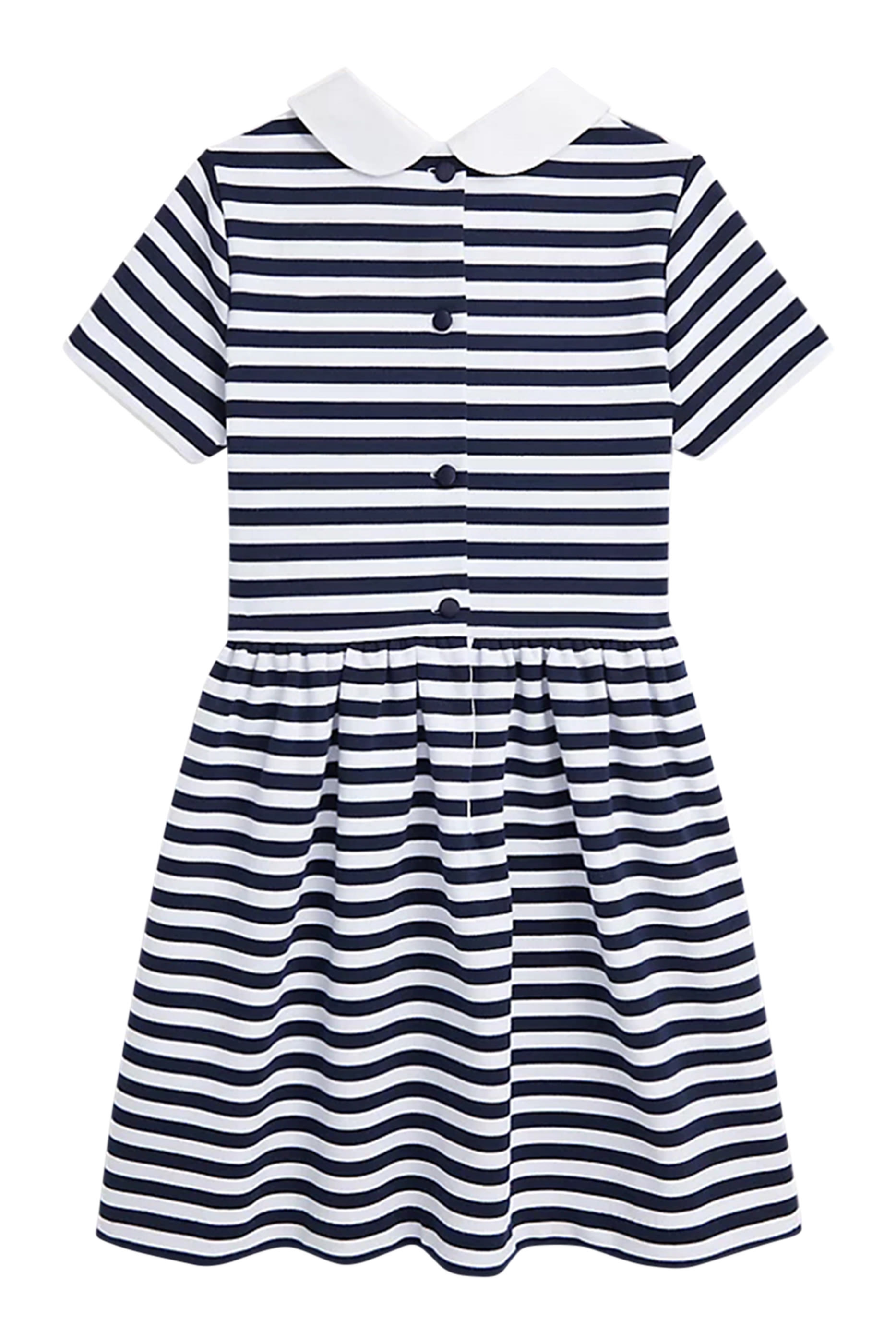 Kids Striped Ponte Dress