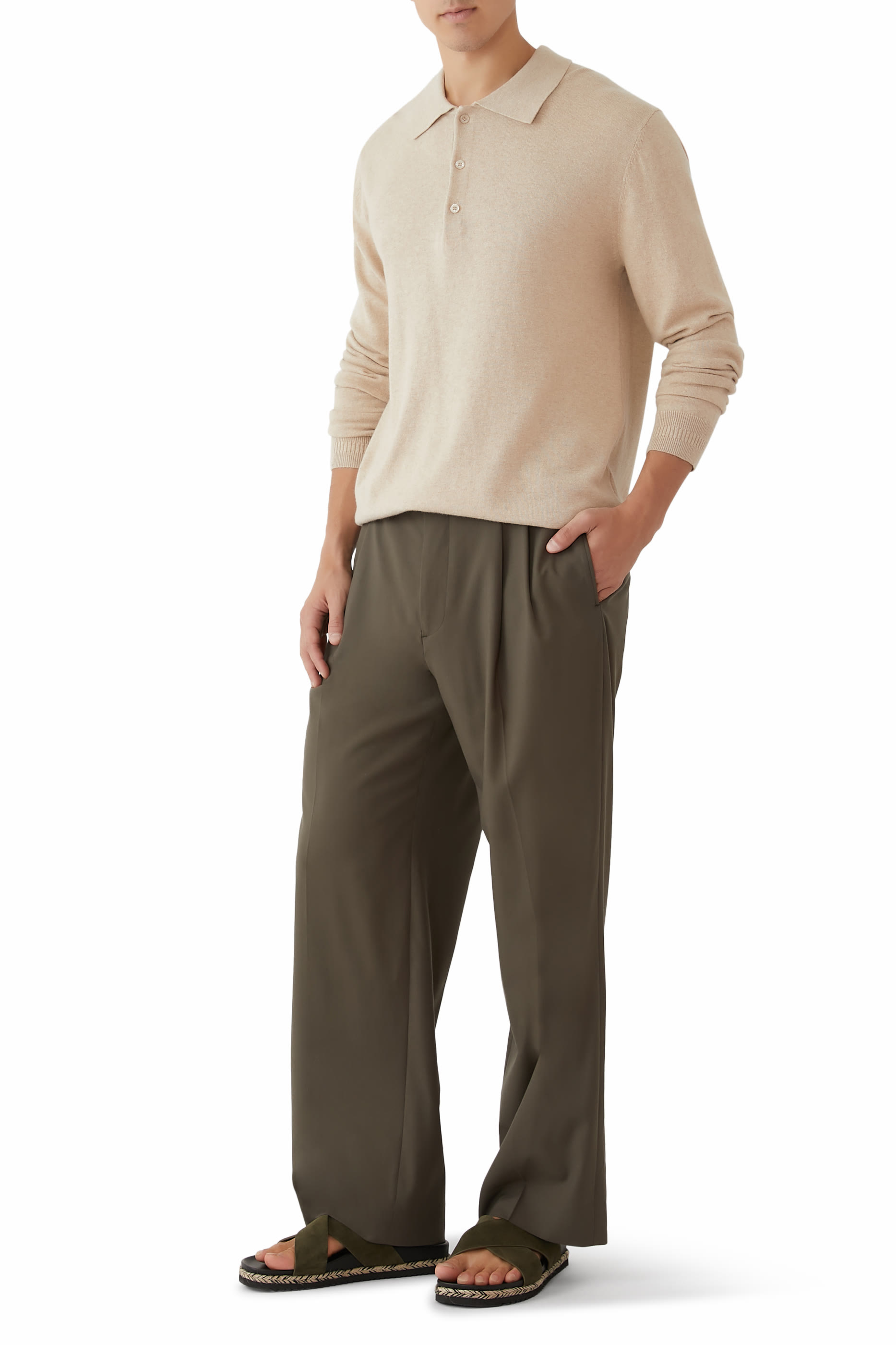 Super Fine Tropical Wool Slacks