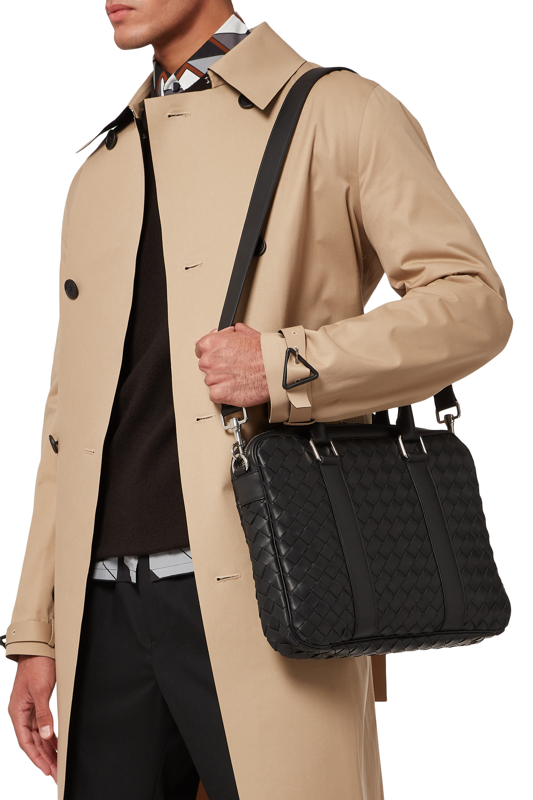 Classic Intrecciato Briefcase