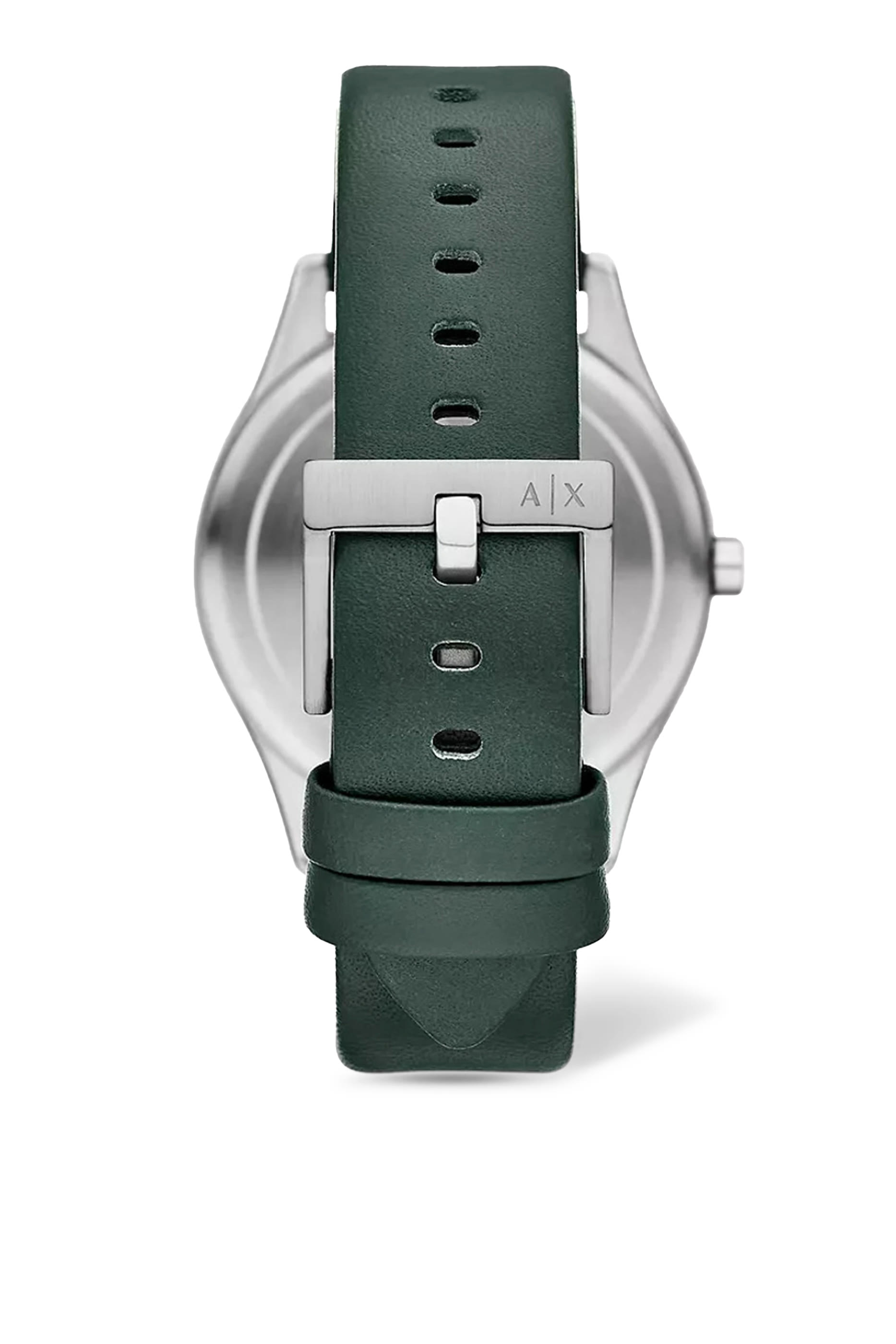 Multifunction 42mm Leather Watch