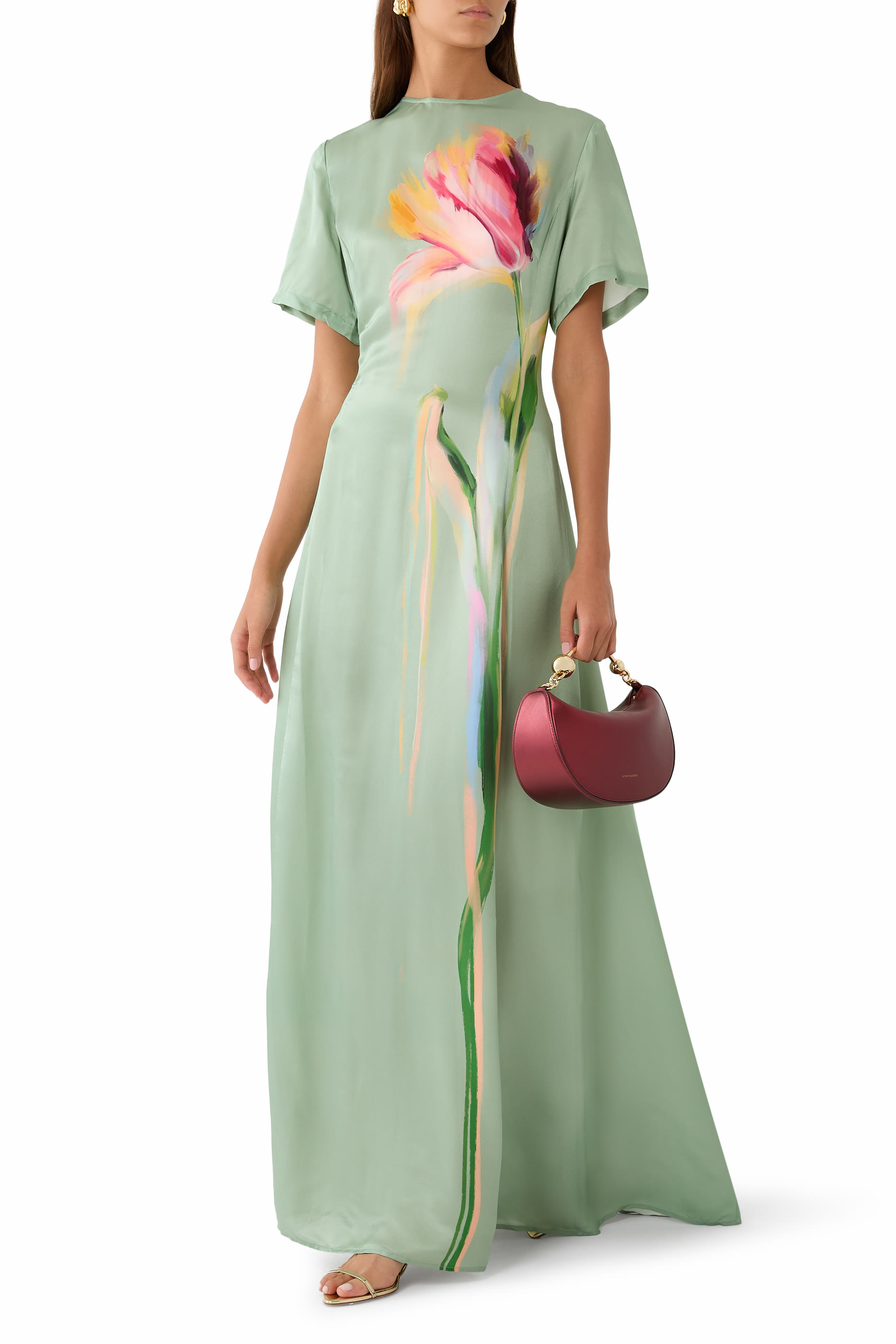 Alice Short Sleeves Maxi Dress