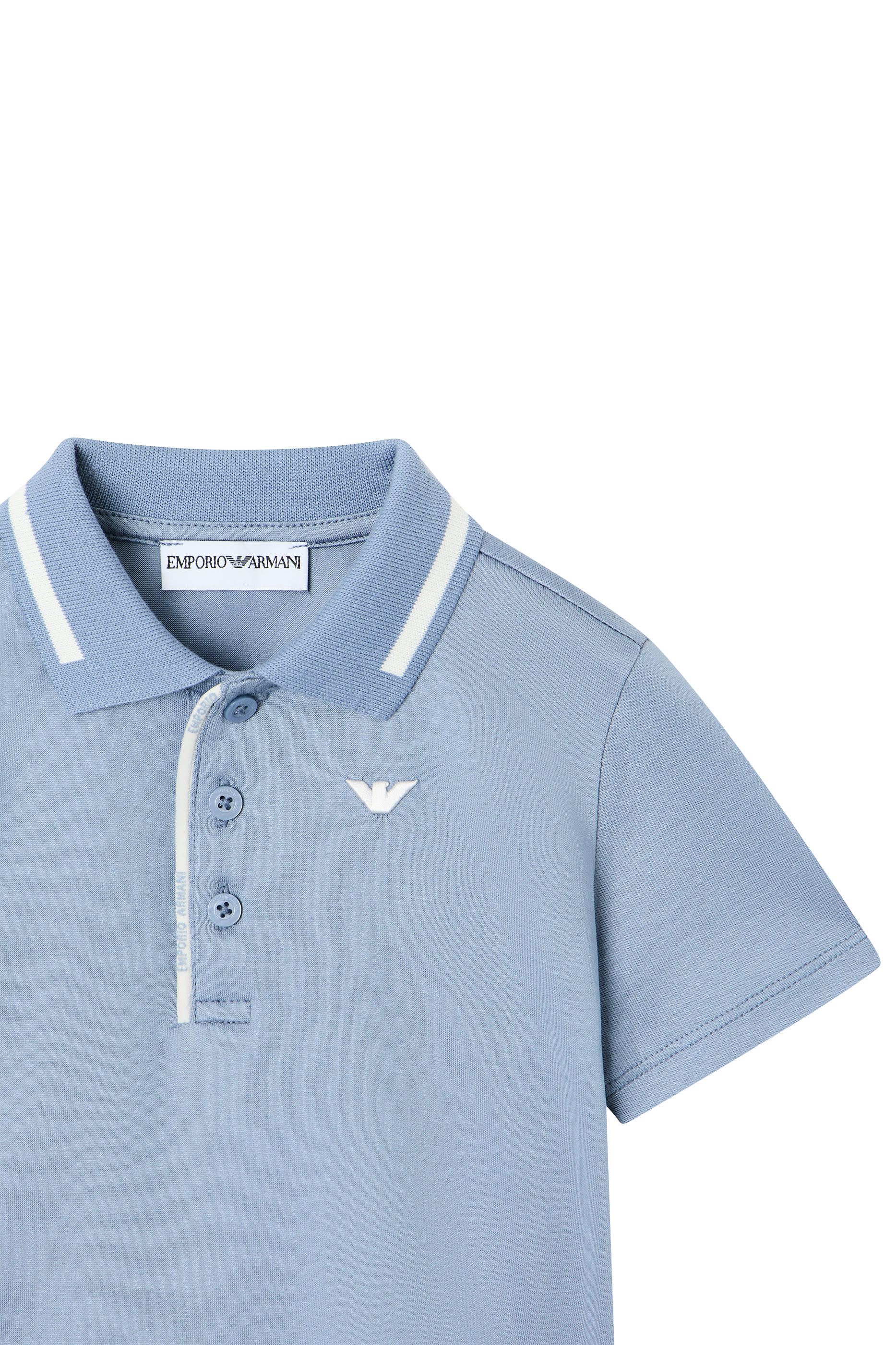 Kids Micro Eagle Logo Polo Shirt 
