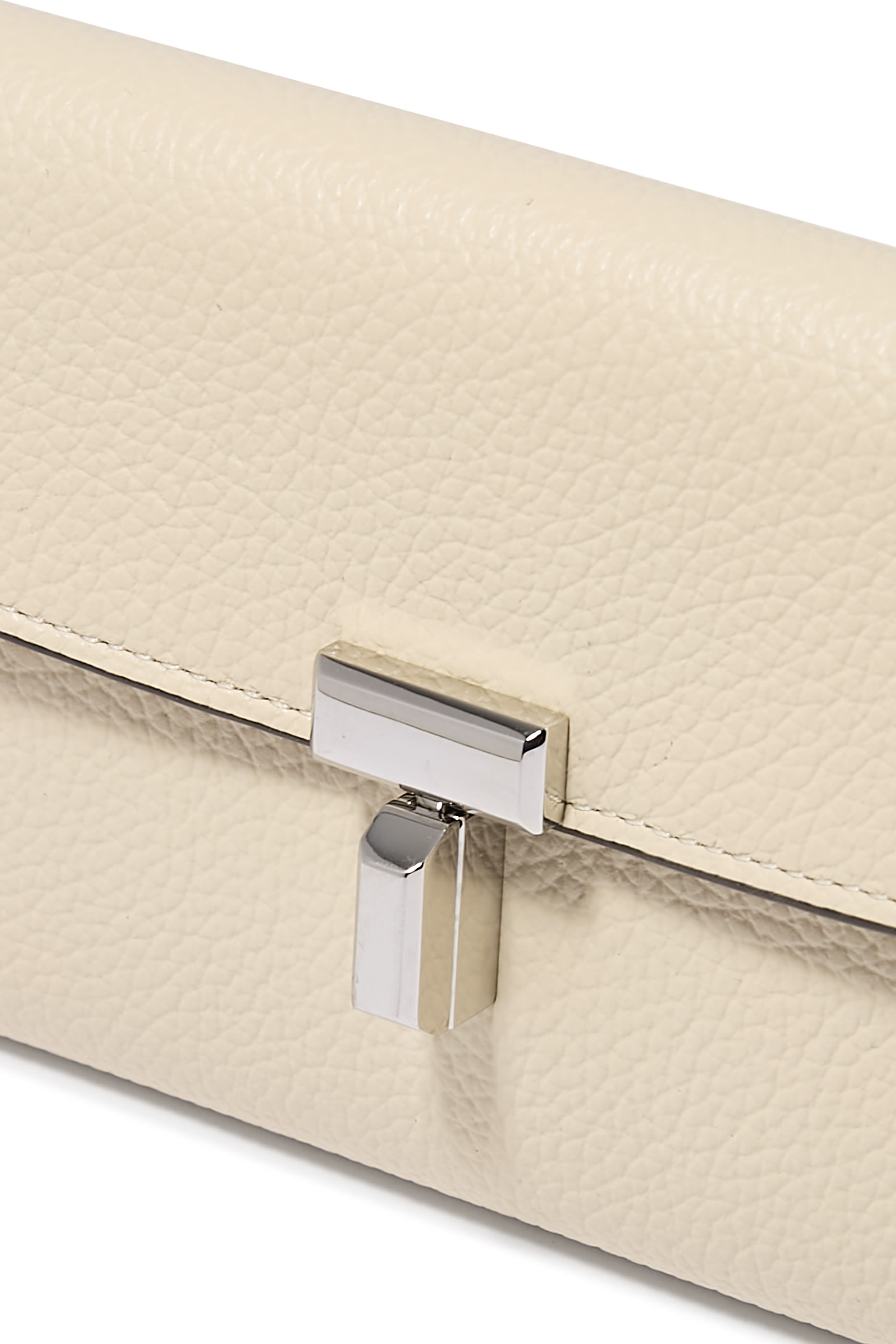  T-Lock Grained-Leather Wallet