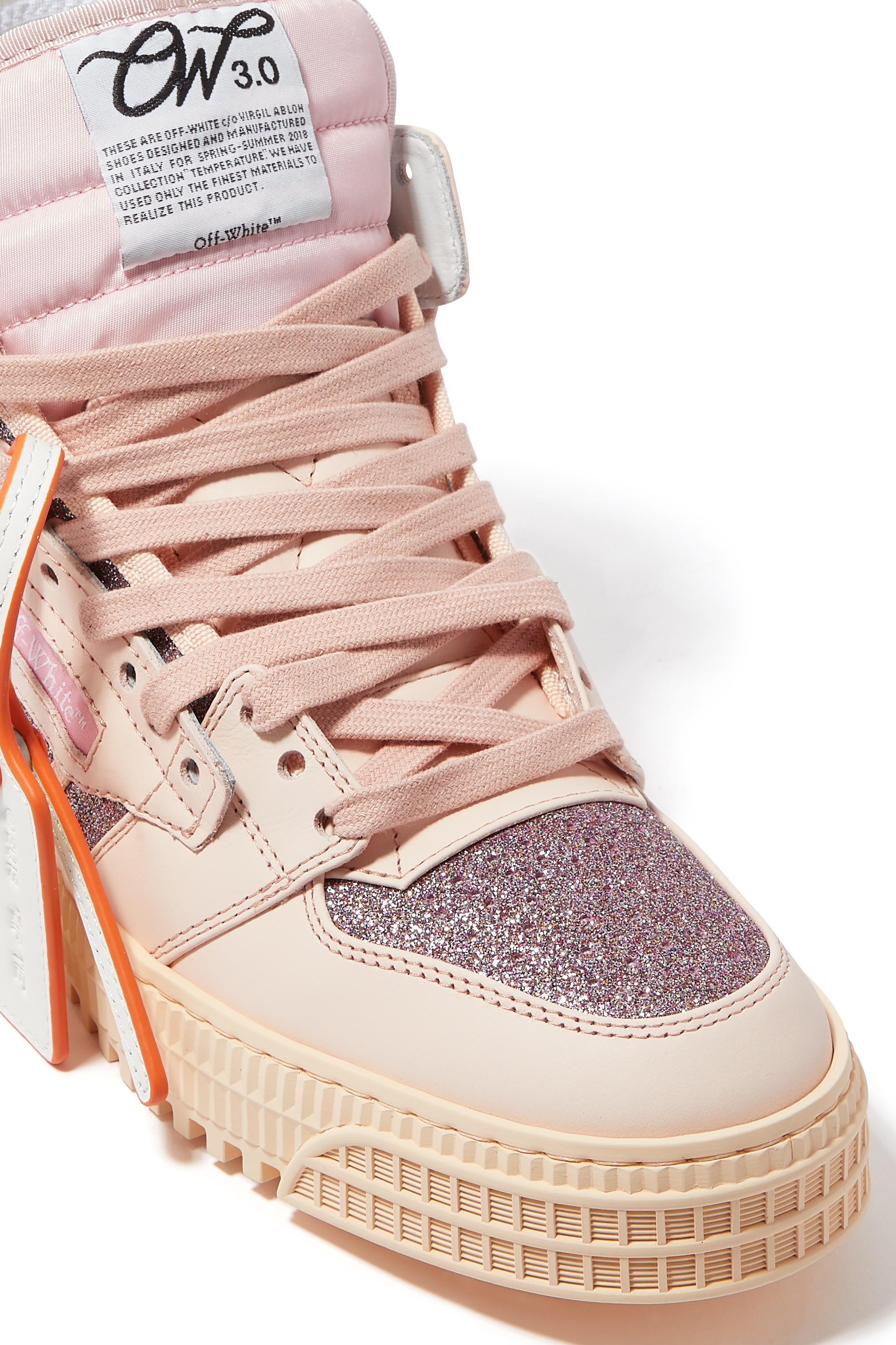 Off Court Glitter Sneakers