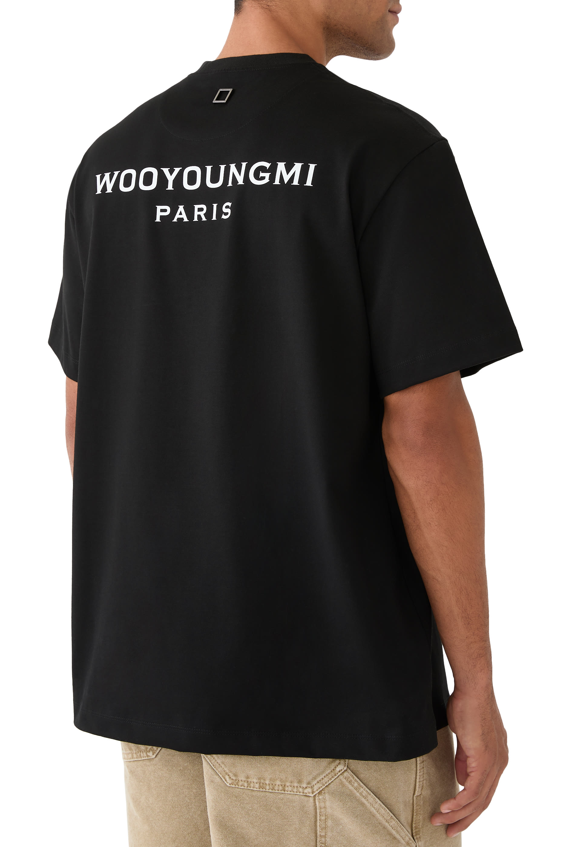 Back Logo Cotton T-Shirt 