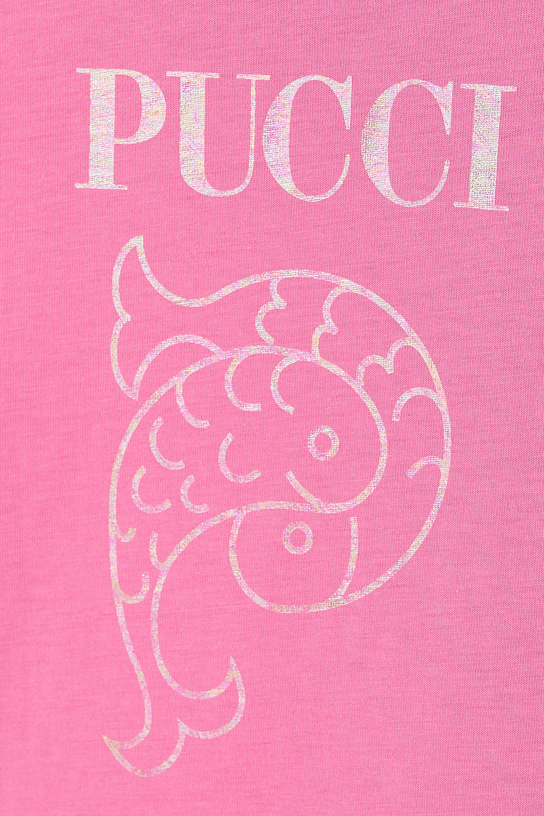 Kids Fish Print Logo T-Shirt